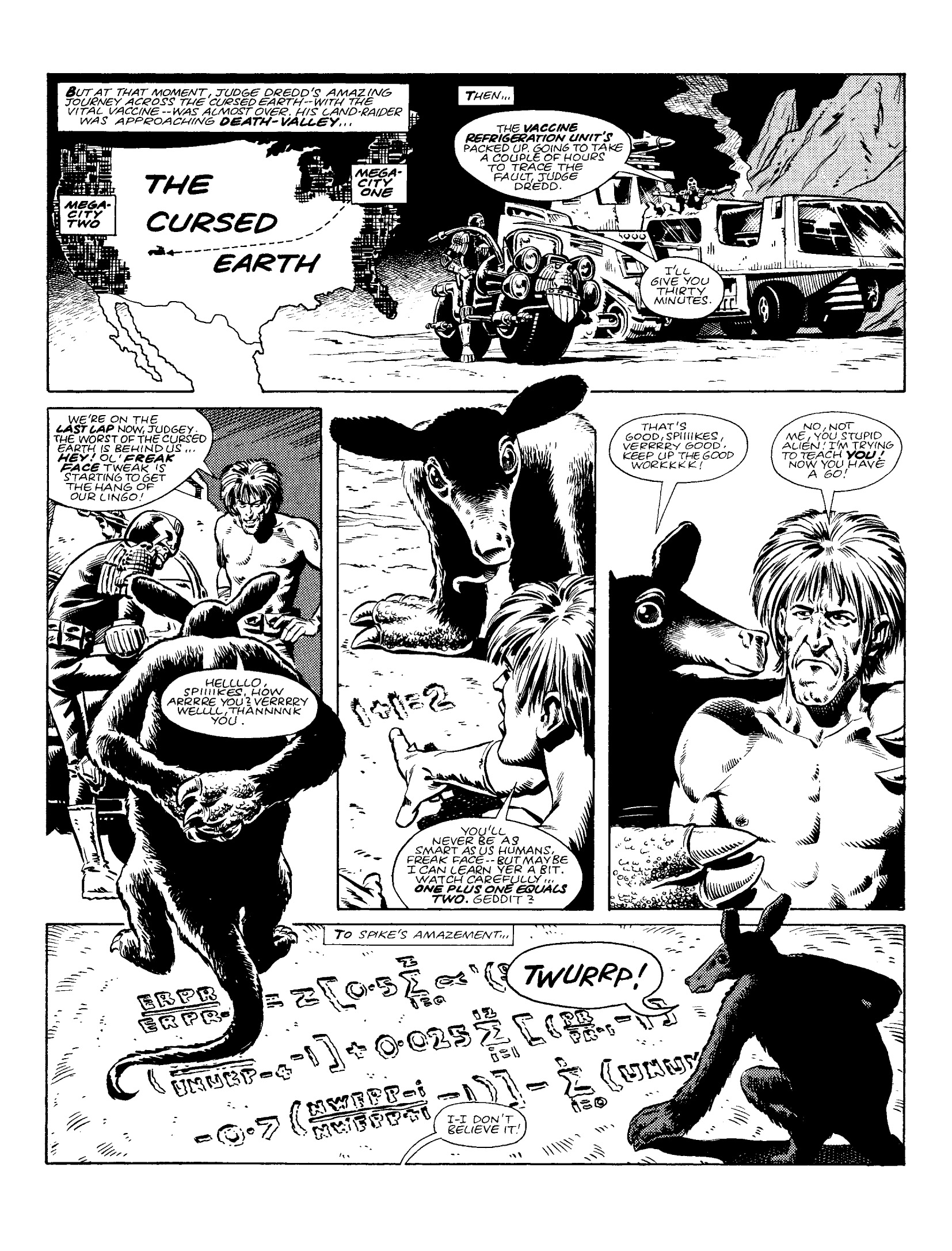 Read online Judge Dredd: The Cursed Earth Uncensored comic -  Issue # TPB - 139
