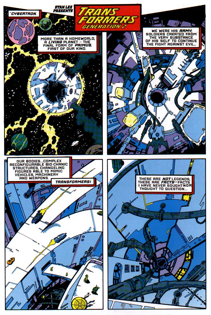Read online Transformers: Generation 2 (1994) comic -  Issue #5 - 5