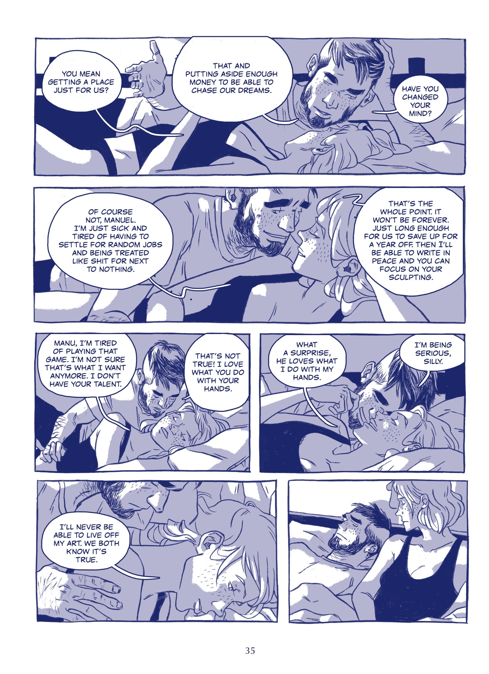 Read online Just Enough comic -  Issue # TPB (Part 1) - 37