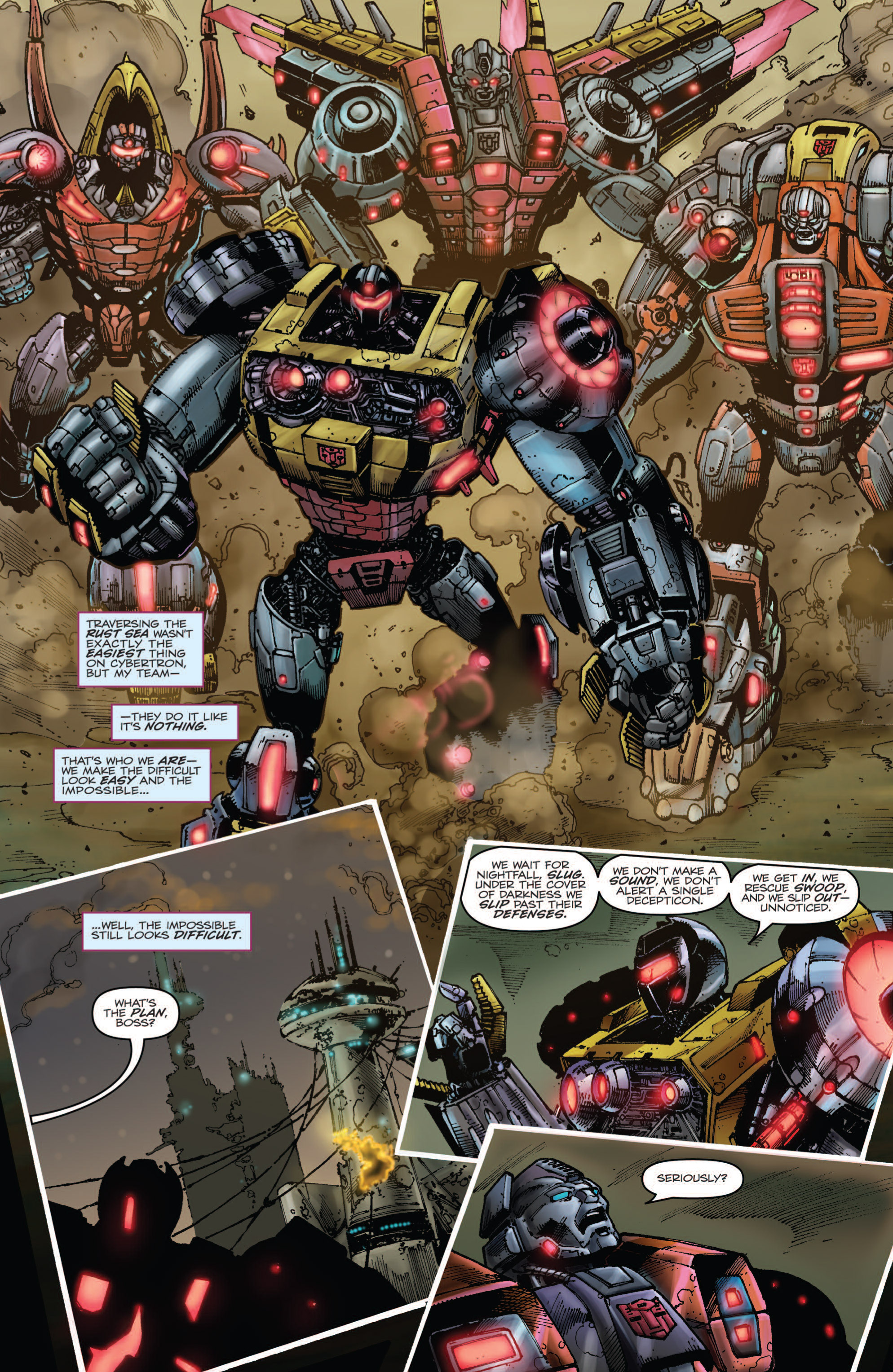 Read online The Transformers: Fall of Cybertron comic -  Issue #3 - 3