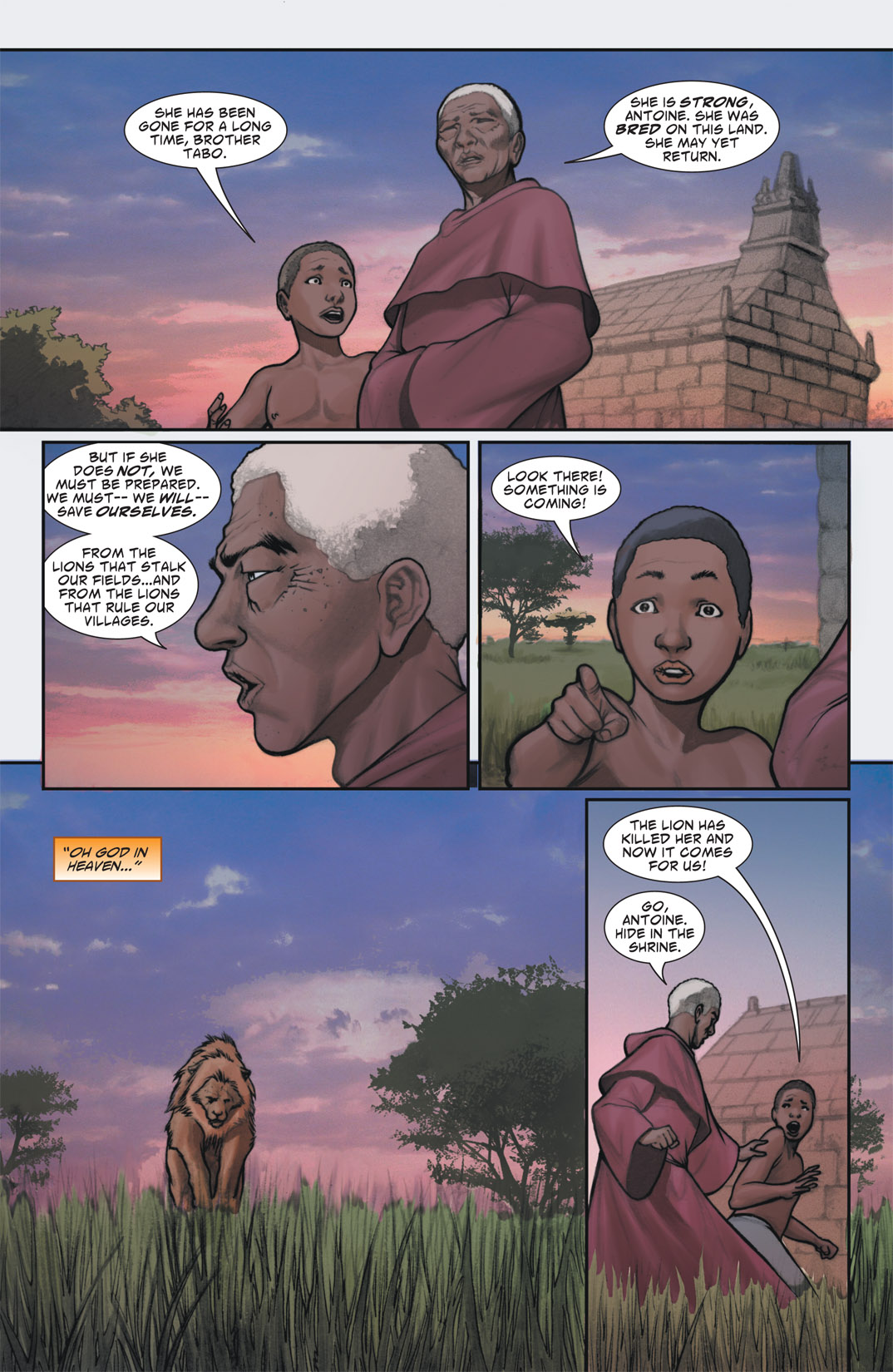 Read online Vixen: Return of the Lion comic -  Issue #4 - 6