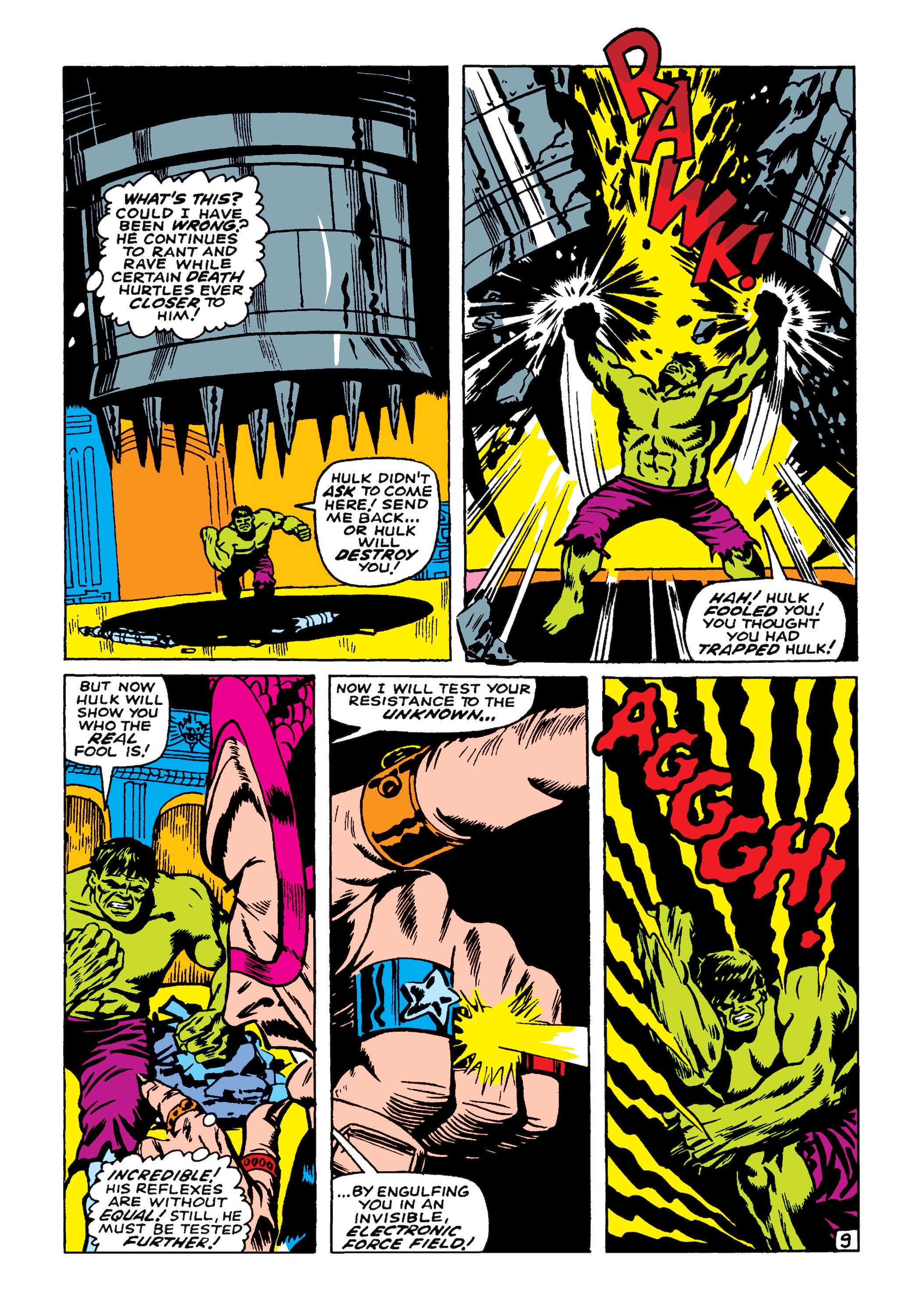 Read online Marvel Masterworks: The Incredible Hulk comic -  Issue # TPB 4 (Part 1) - 100