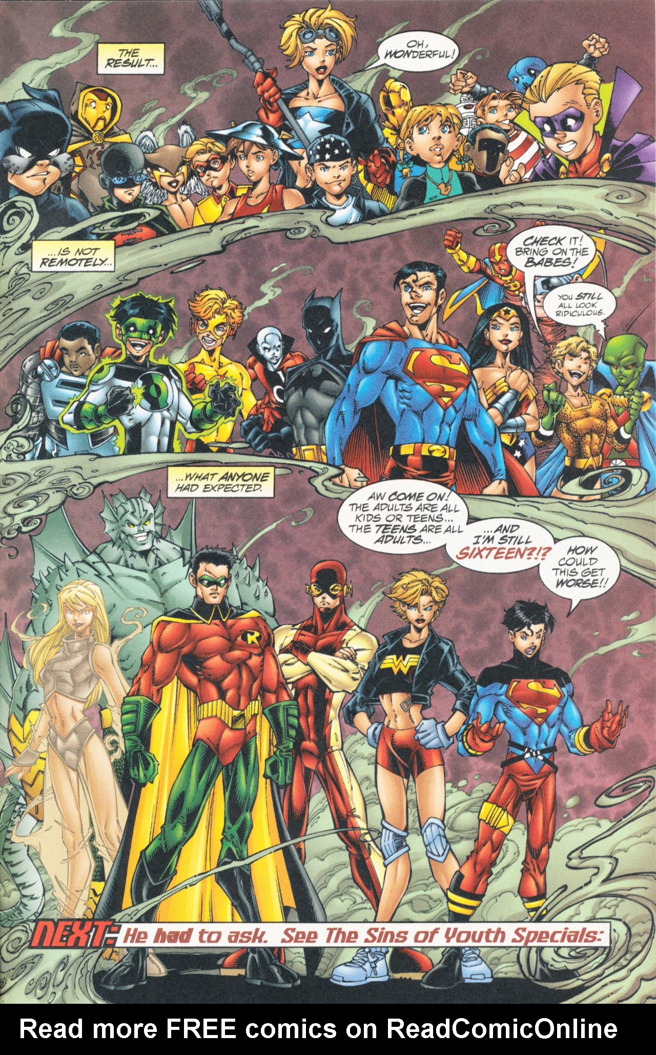 Read online Young Justice: Sins of Youth comic -  Issue #1 - 50