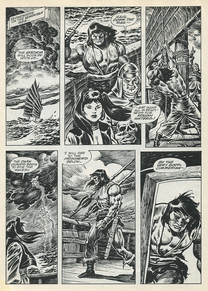 Read online The Savage Sword Of Conan comic -  Issue #193 - 3