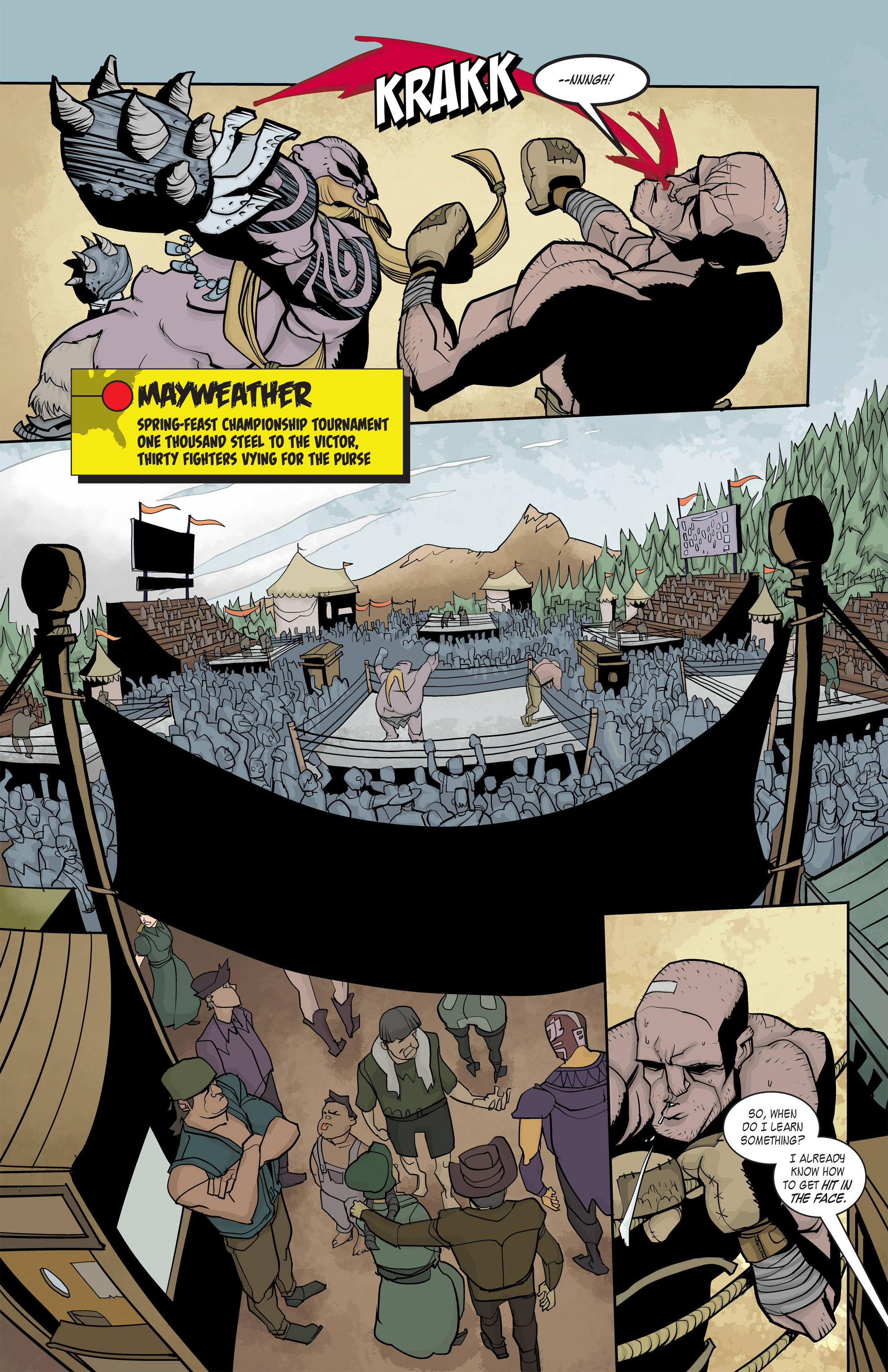 Read online Kings and Canvas comic -  Issue #1 - 14