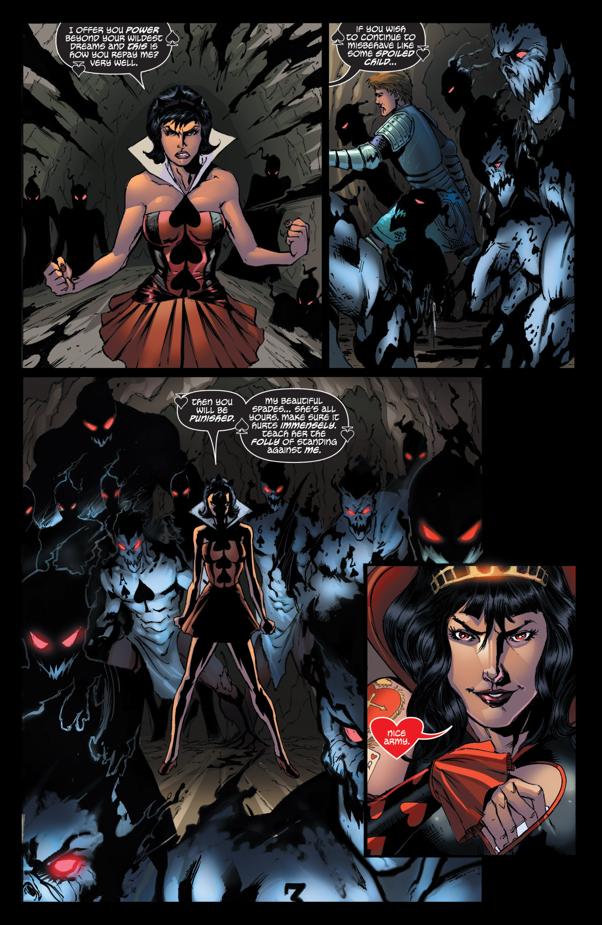 Read online Grimm Fairy Tales presents Wonderland comic -  Issue #5 - 12