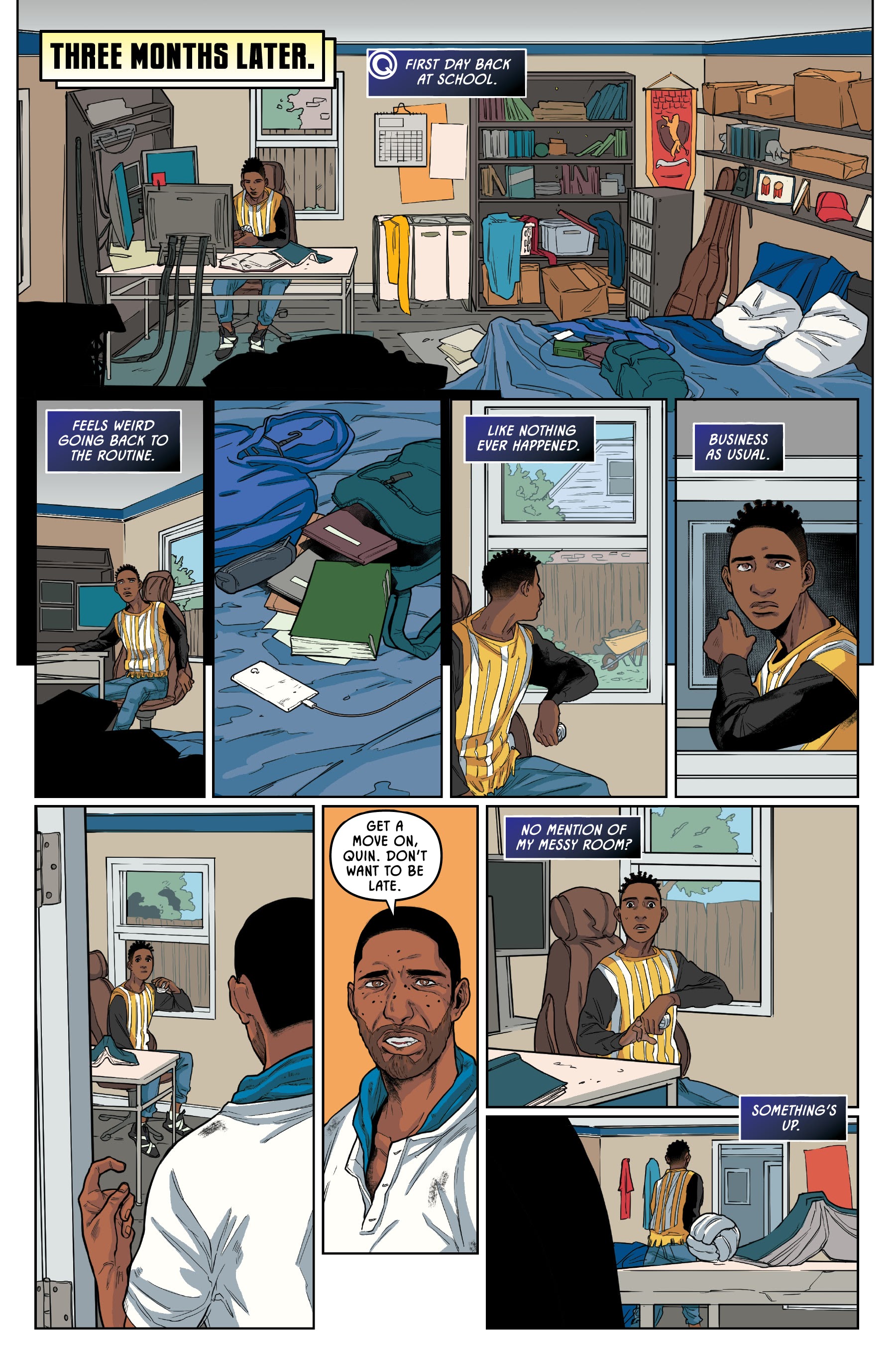 Read online Quincredible: The Hero Within comic -  Issue # TPB - 10
