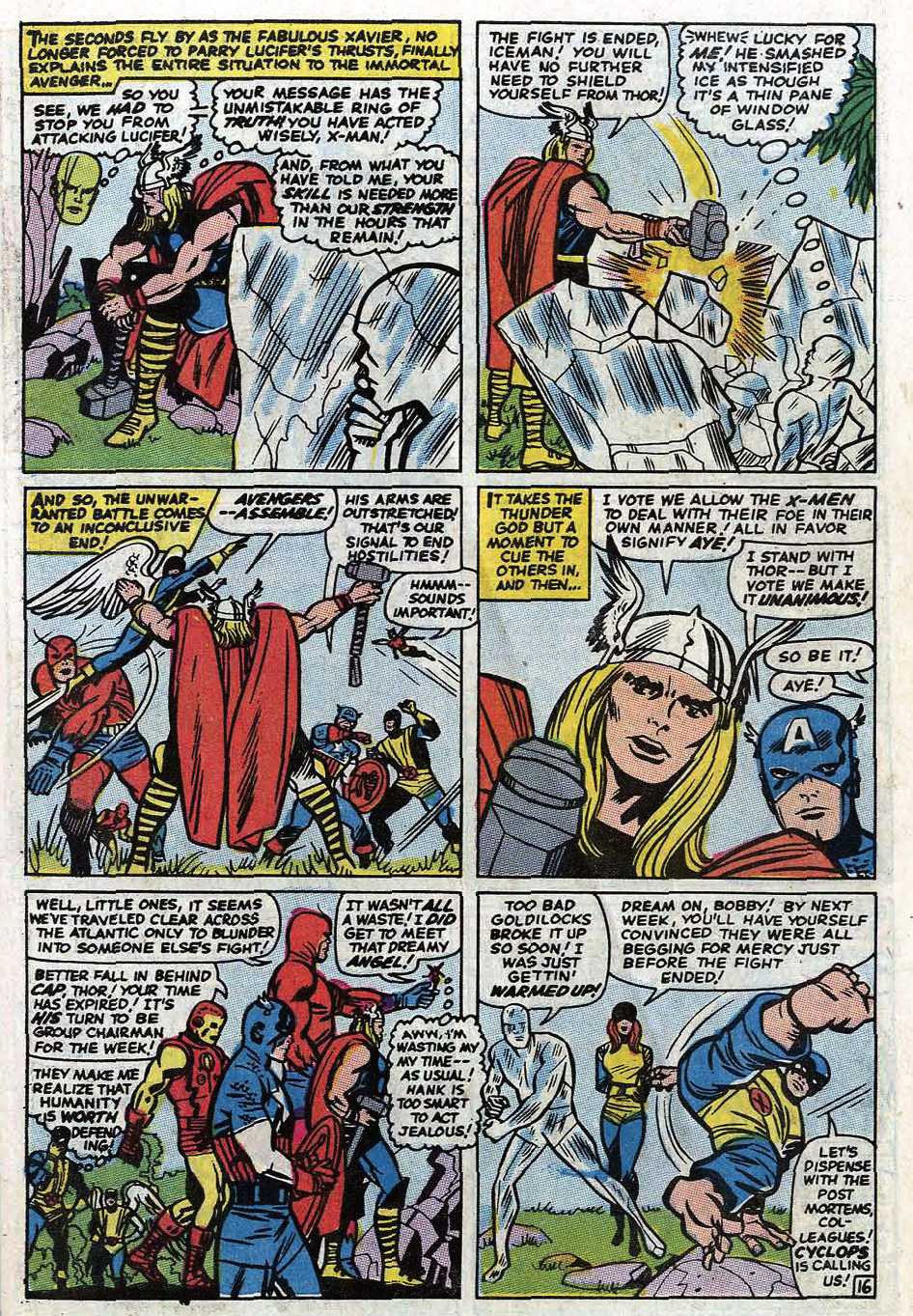Read online X-Men Annual comic -  Issue #1 - 21