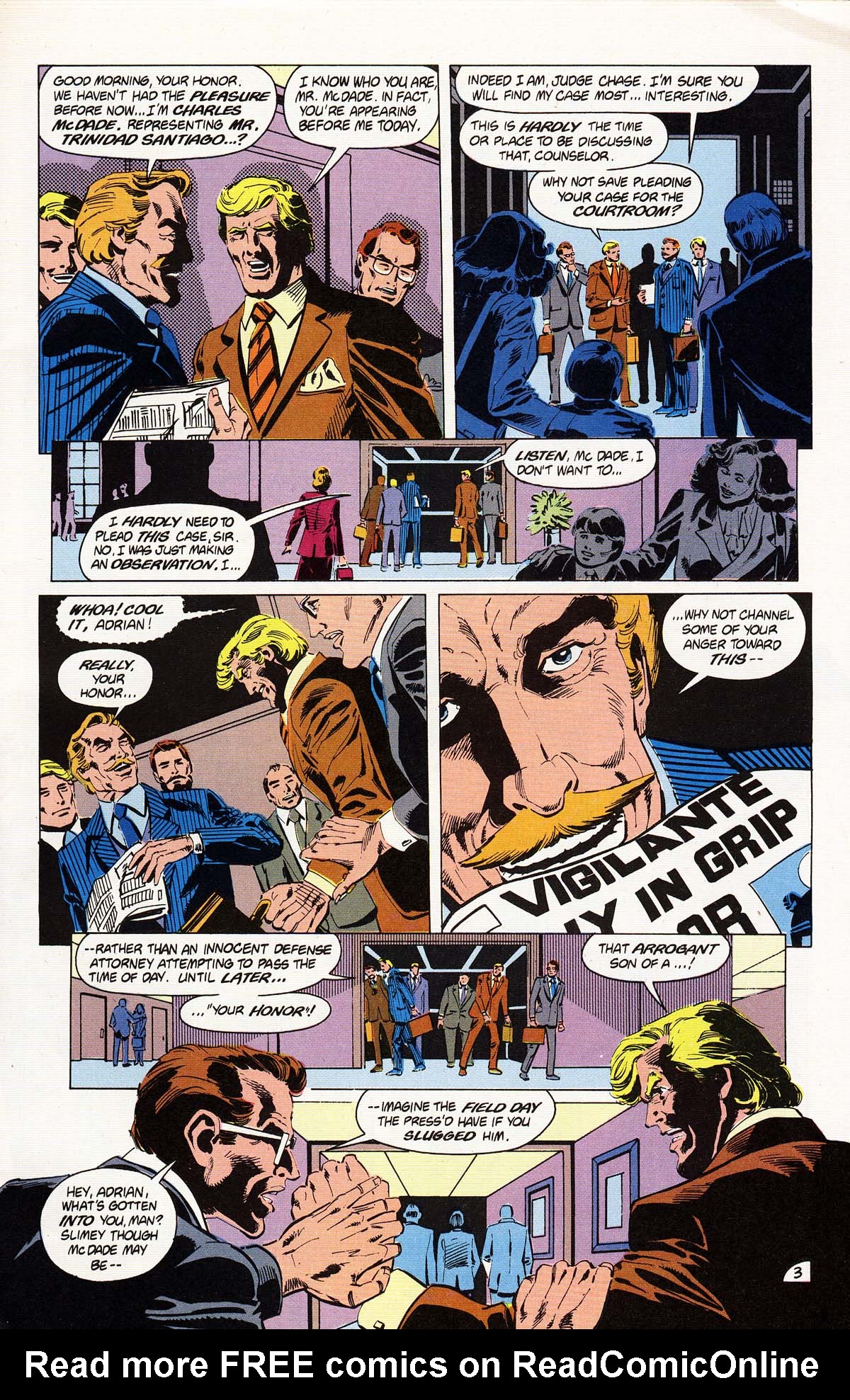 Read online Vigilante (1983) comic -  Issue #23 - 4