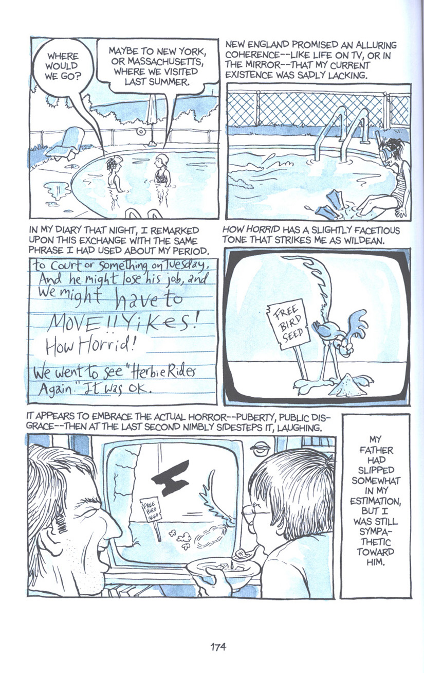 Read online Fun Home: A Family Tragicomic comic -  Issue # TPB - 180