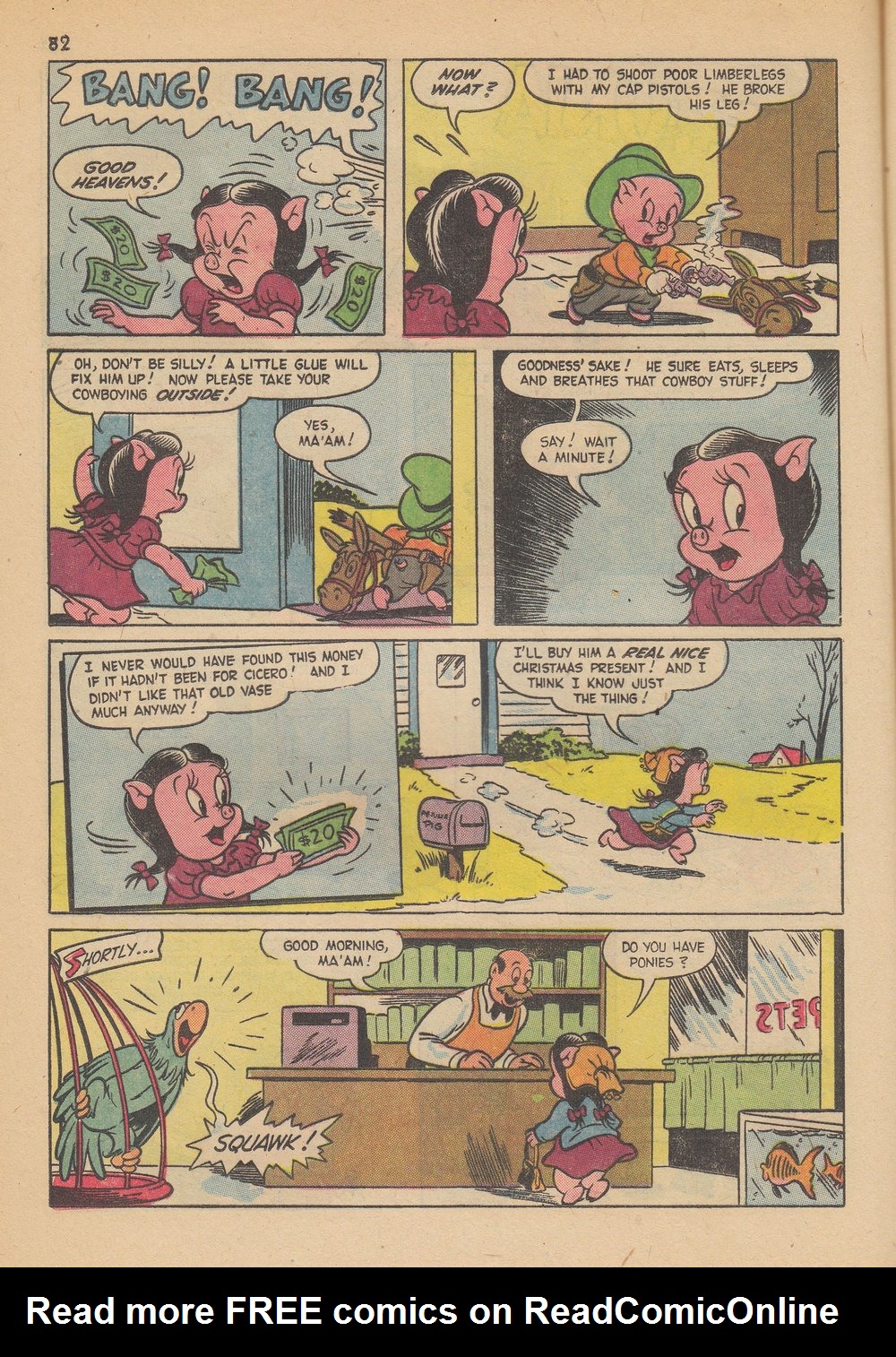 Read online Bugs Bunny's Christmas Funnies comic -  Issue # TPB 6 - 84