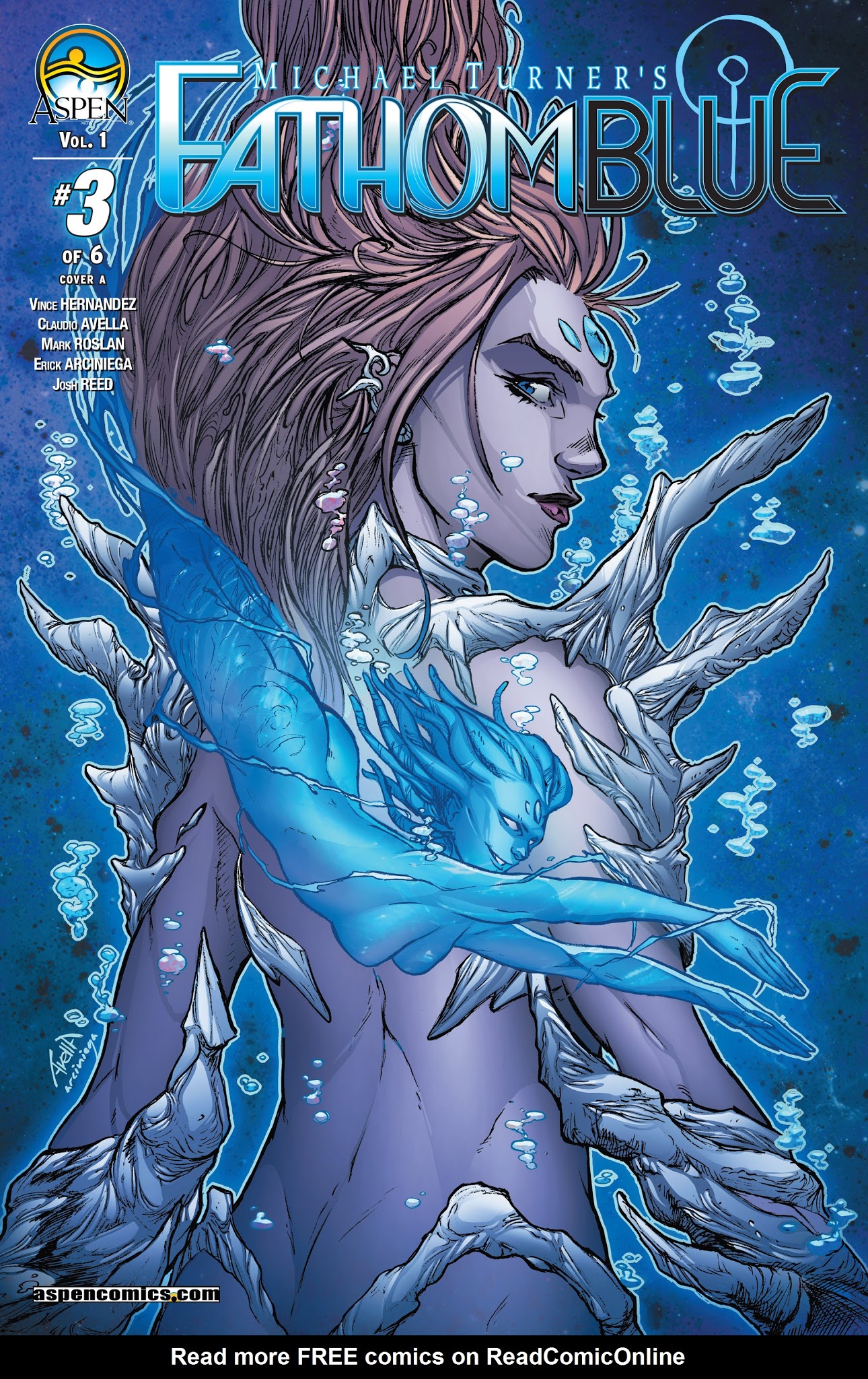 Read online Fathom Blue comic -  Issue #3 - 1