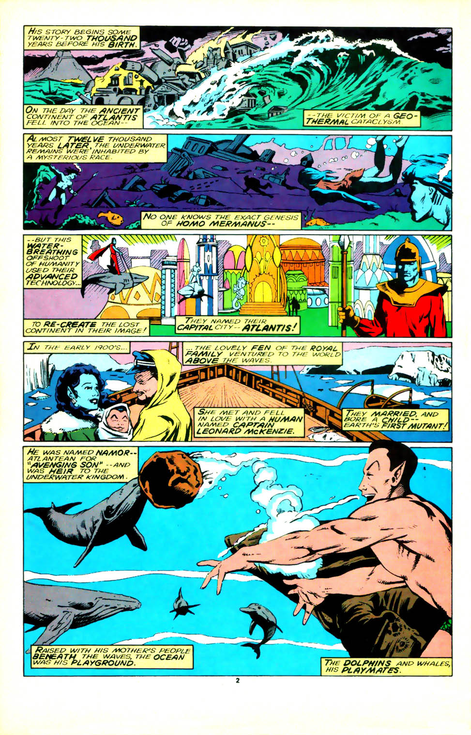 Read online Namor, The Sub-Mariner comic -  Issue # _Annual 1 - 3