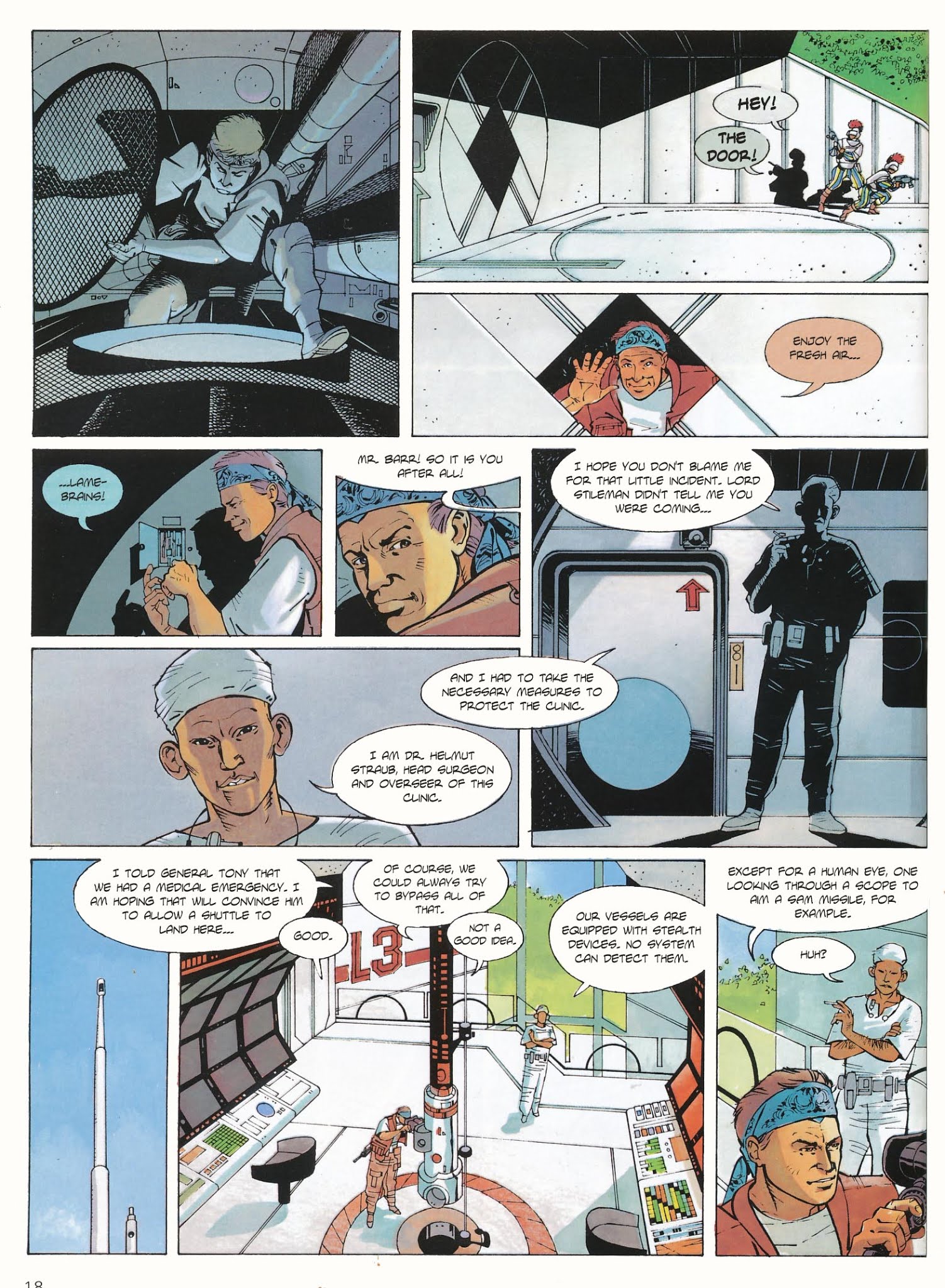 Read online Dallas Barr comic -  Issue #1 - 18