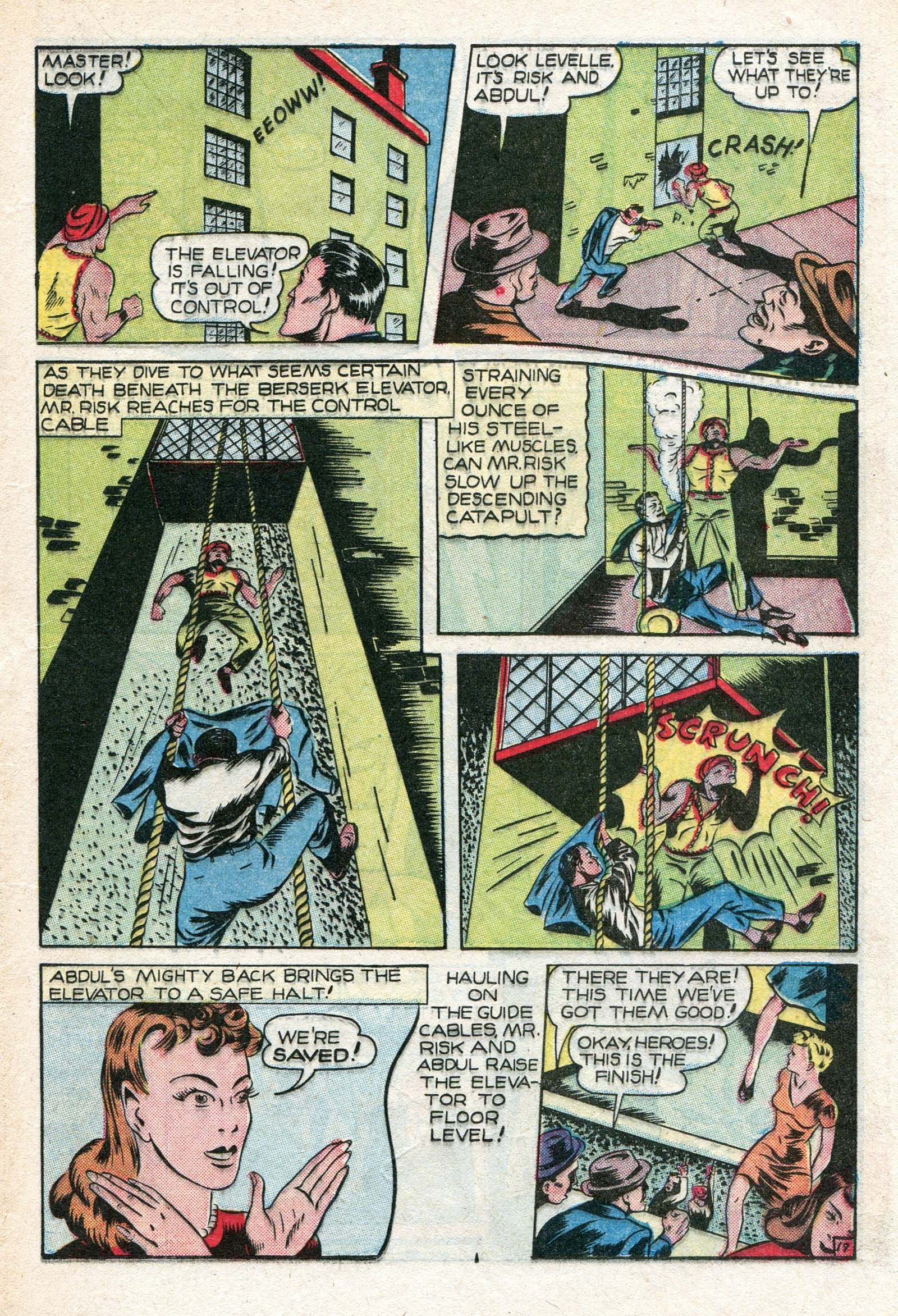 Read online Super-Mystery Comics comic -  Issue #20 - 21