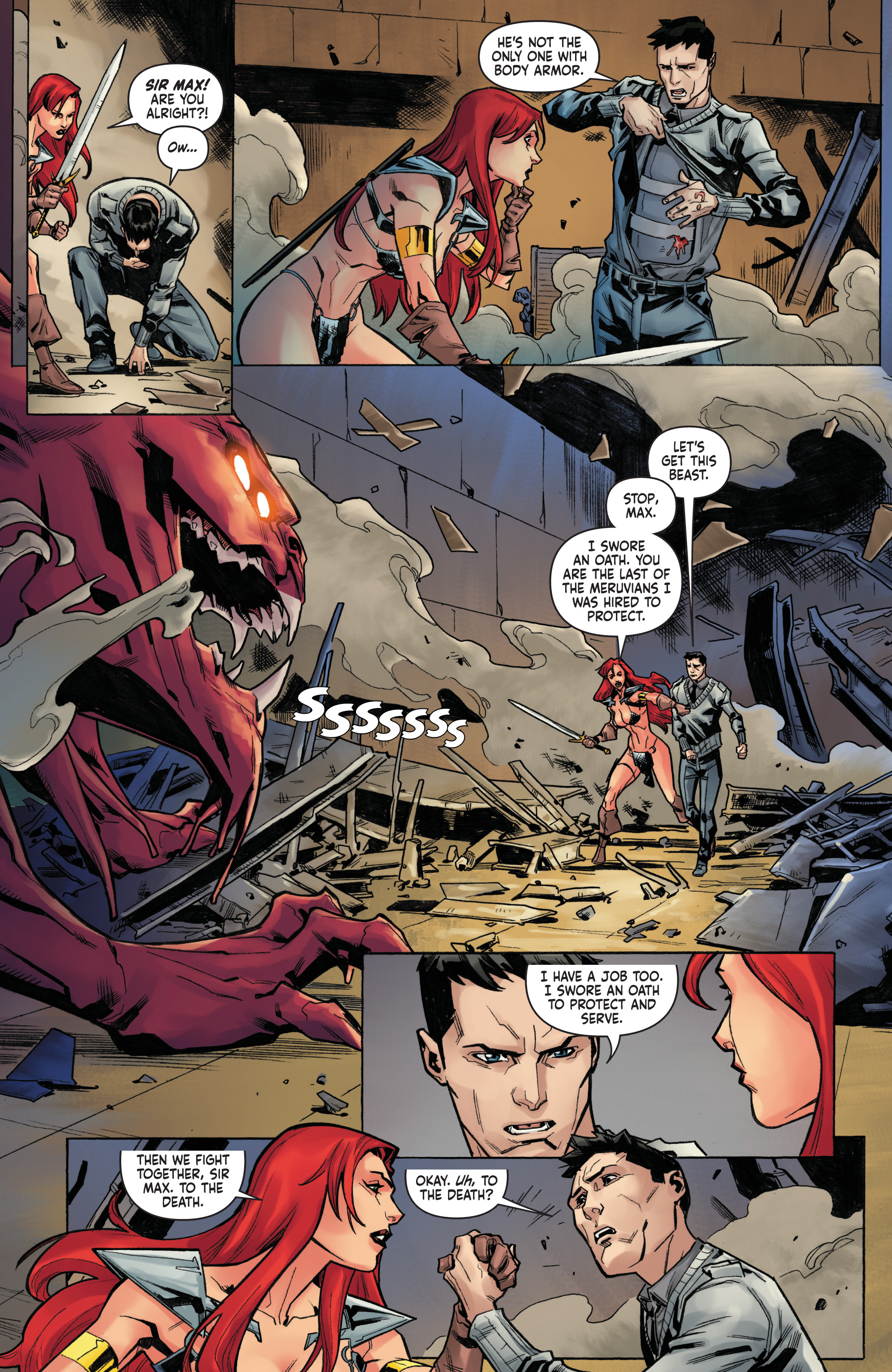 Read online Red Sonja Vol. 4 comic -  Issue #4 - 18