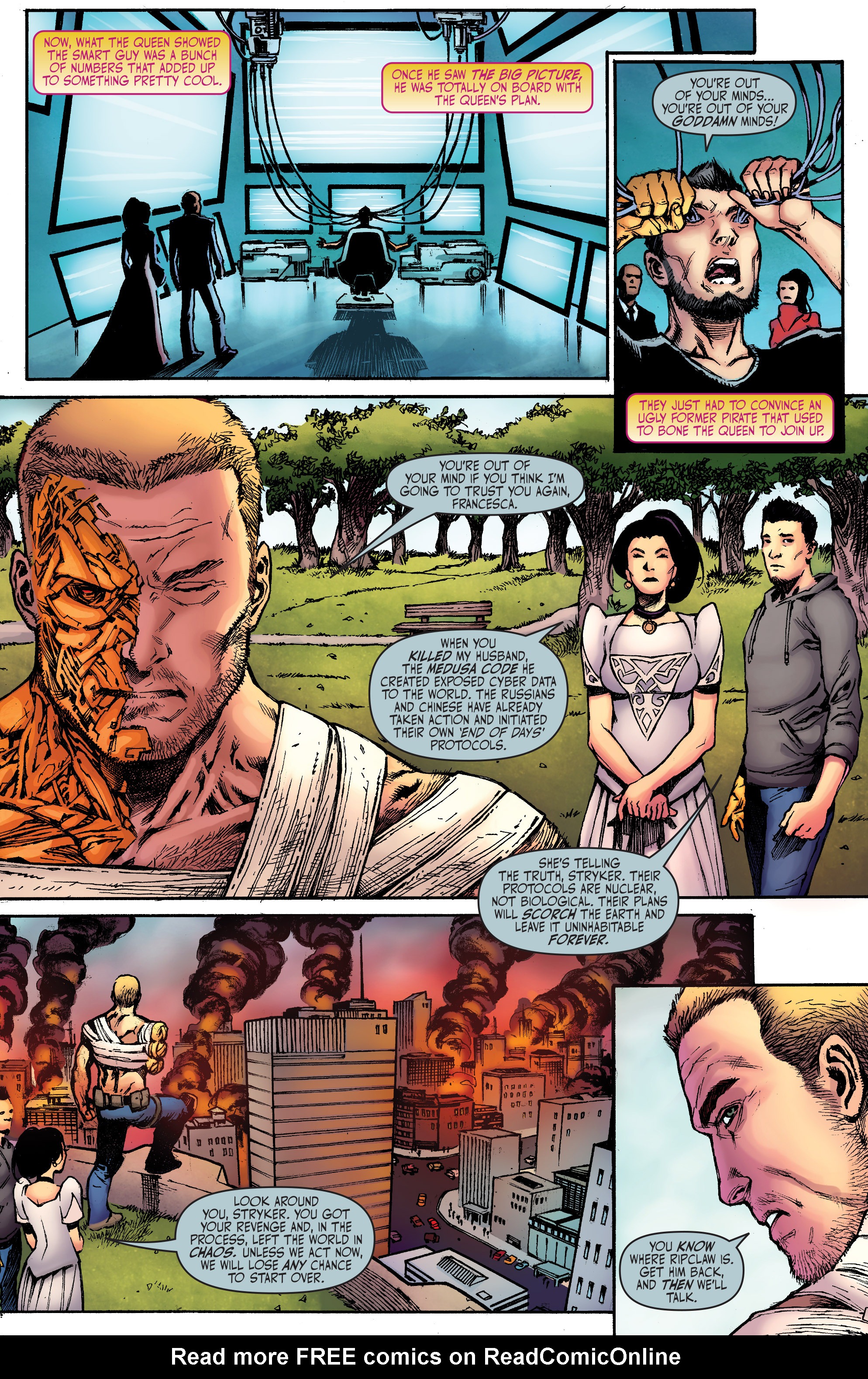 Read online Cyberforce (2012) comic -  Issue #11 - 10