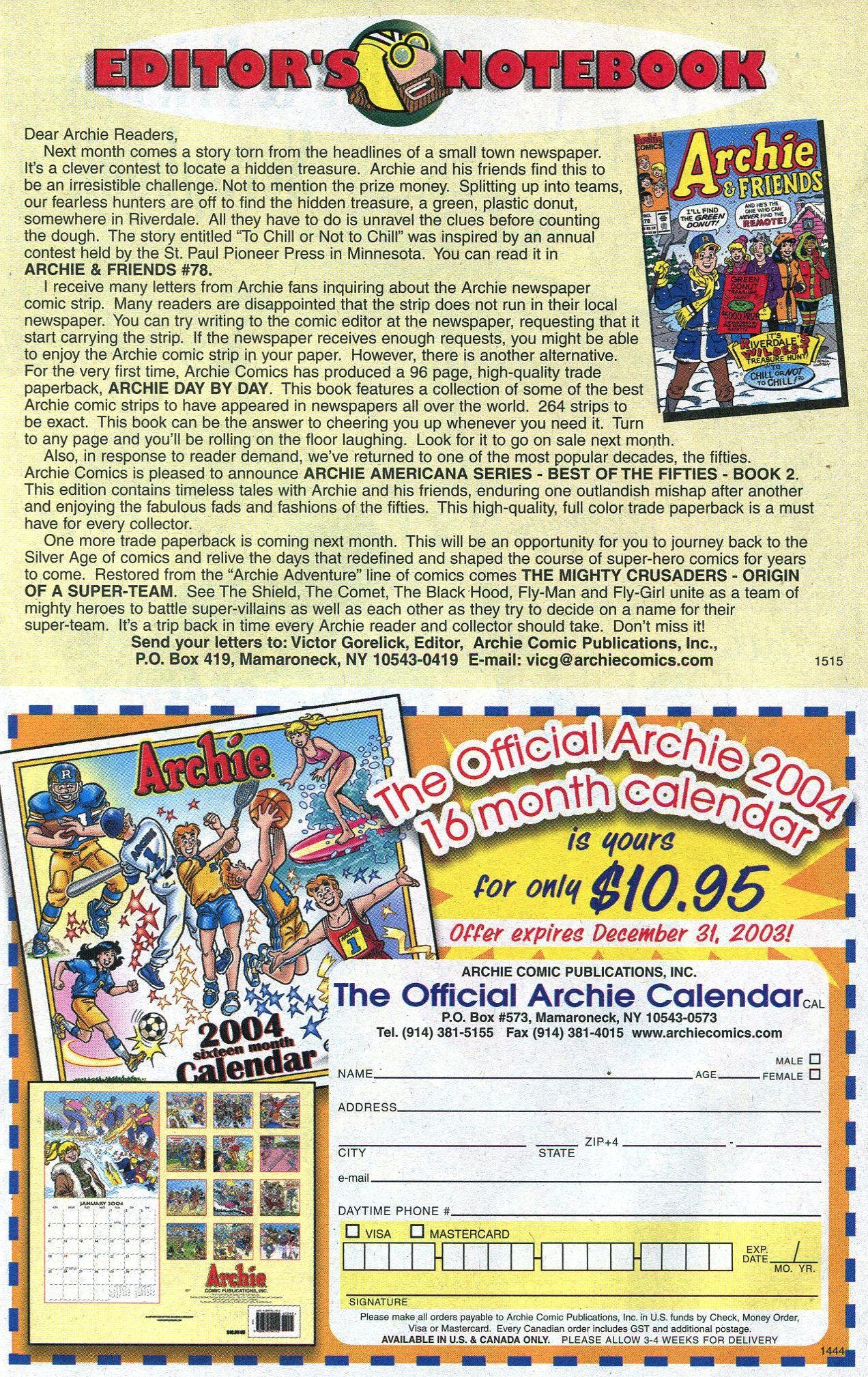 Read online Archie & Friends (1992) comic -  Issue #77 - 17