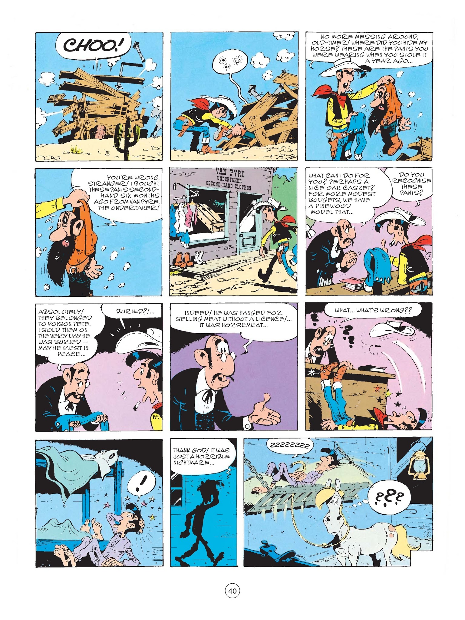 Read online A Lucky Luke Adventure comic -  Issue #60 - 42