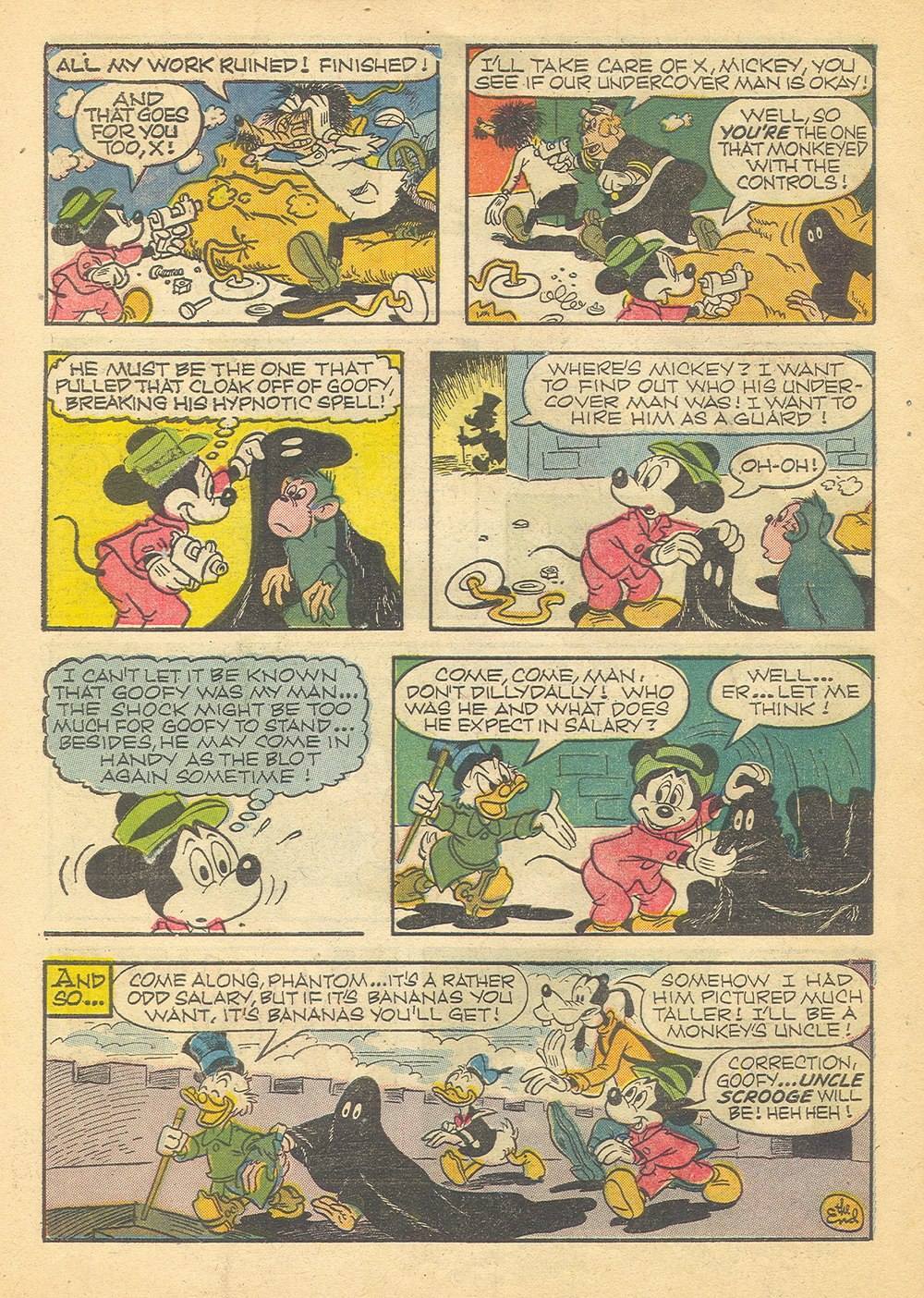 Read online Walt Disney's The Phantom Blot comic -  Issue #1 - 34