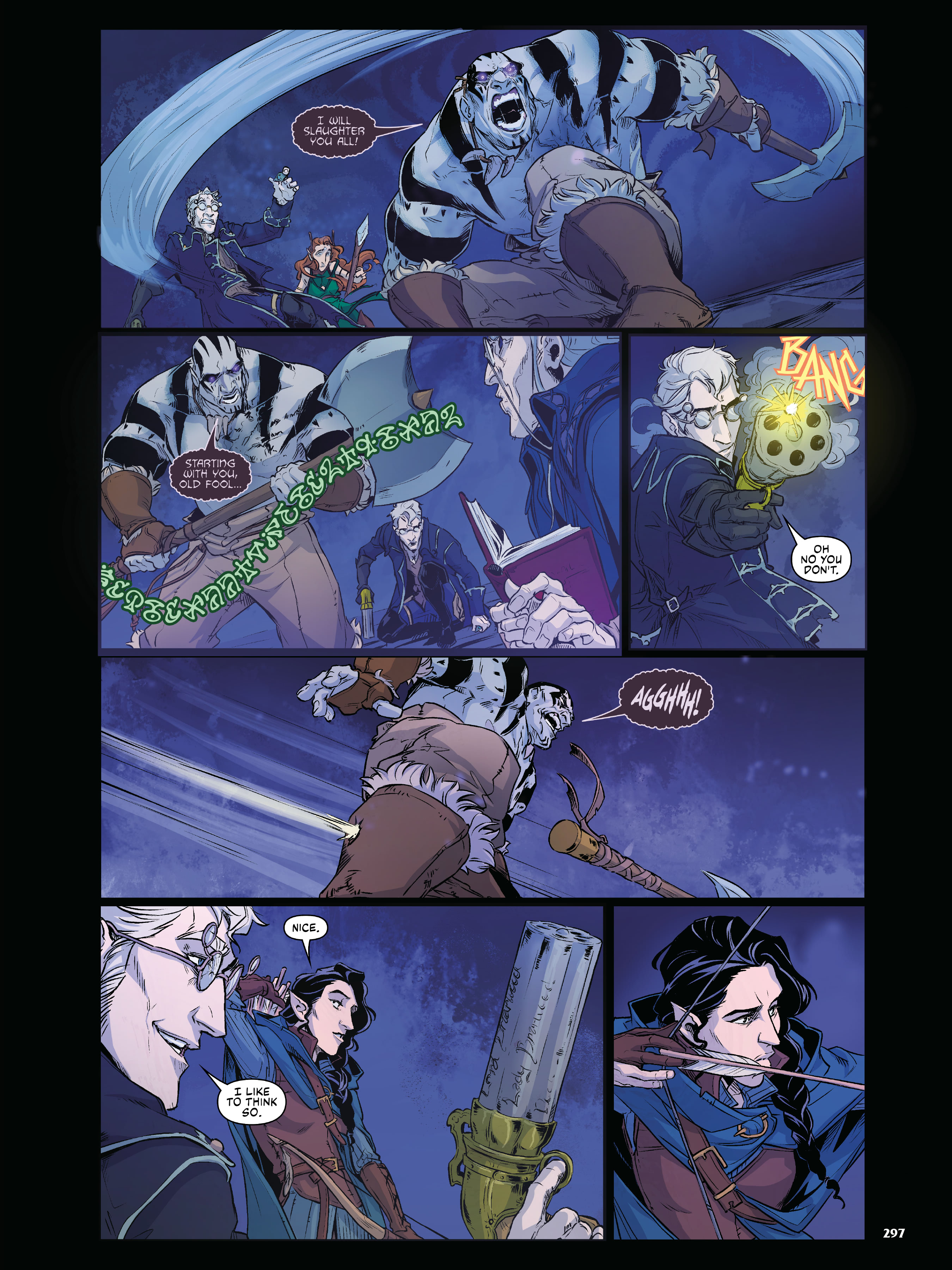 Read online Critical Role Vox Machina Origins comic -  Issue # (2019) _TPB Library Edition (Part 3) - 98