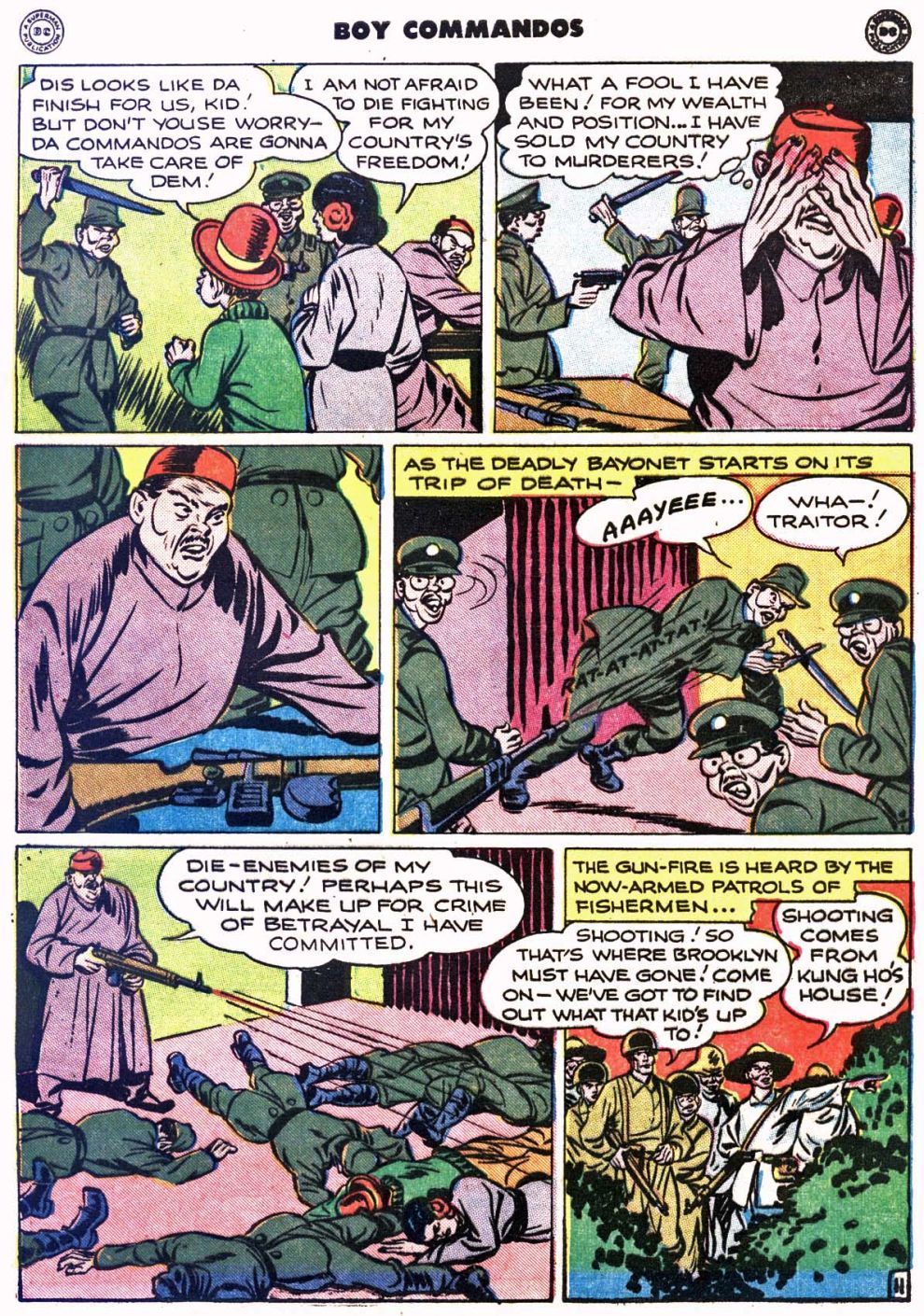 Read online Boy Commandos comic -  Issue #12 - 13