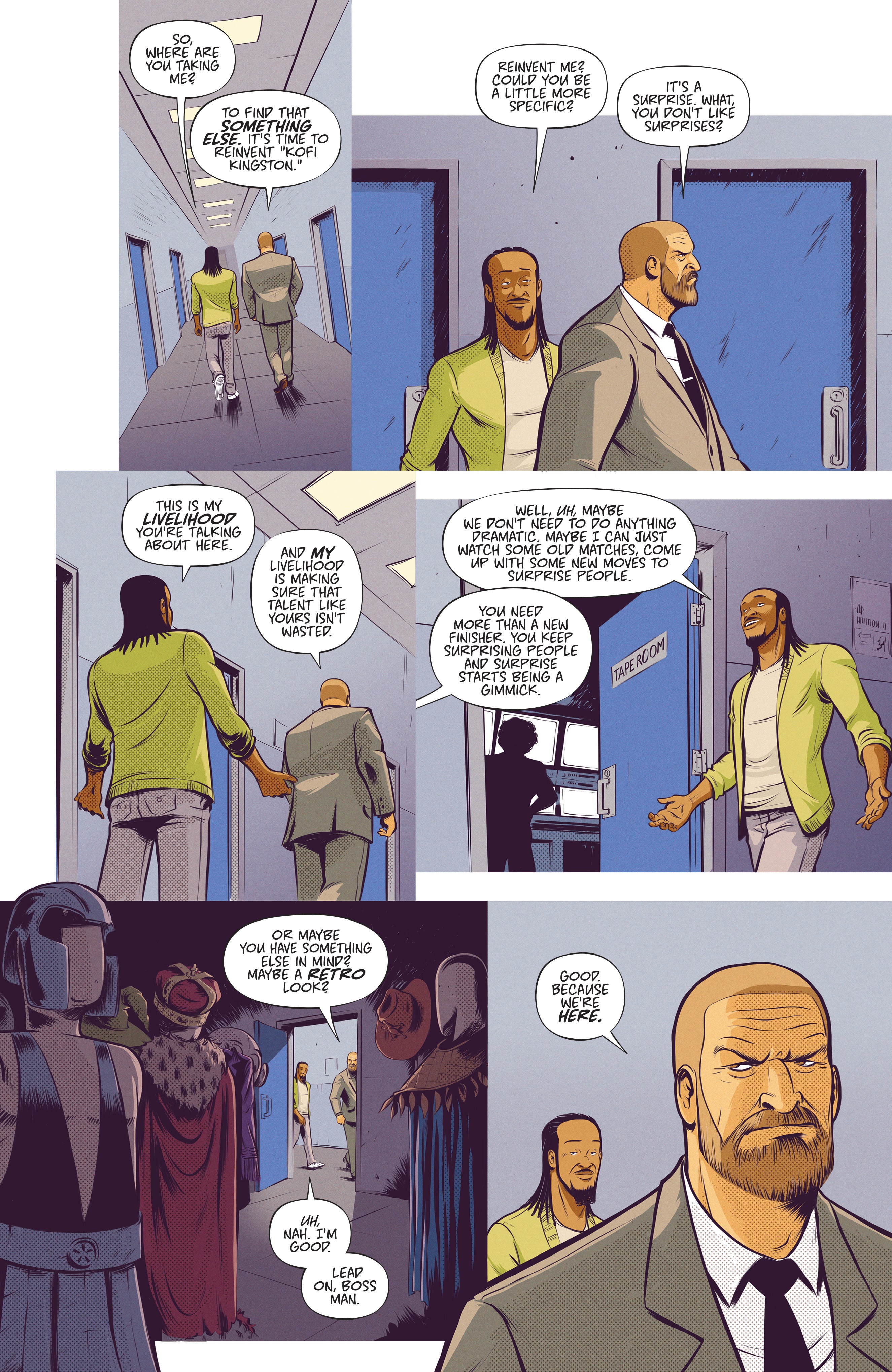 Read online WWE The New Day: Power of Positivity comic -  Issue #1 - 26
