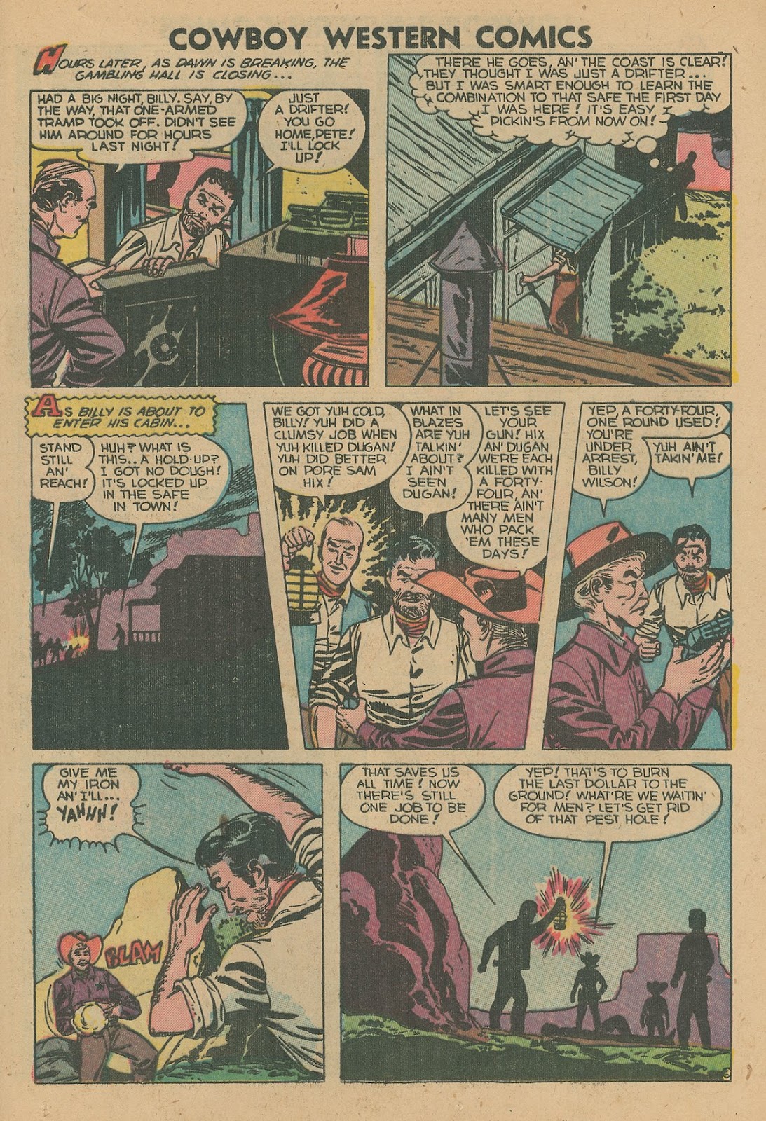 Read online Cowboy Western Heroes comic - Issue #47