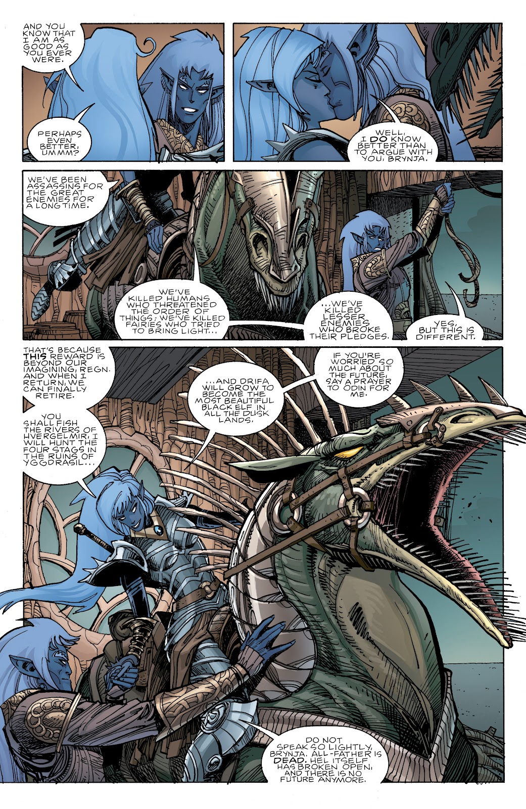 Ragnarok issue 1 - Page 8