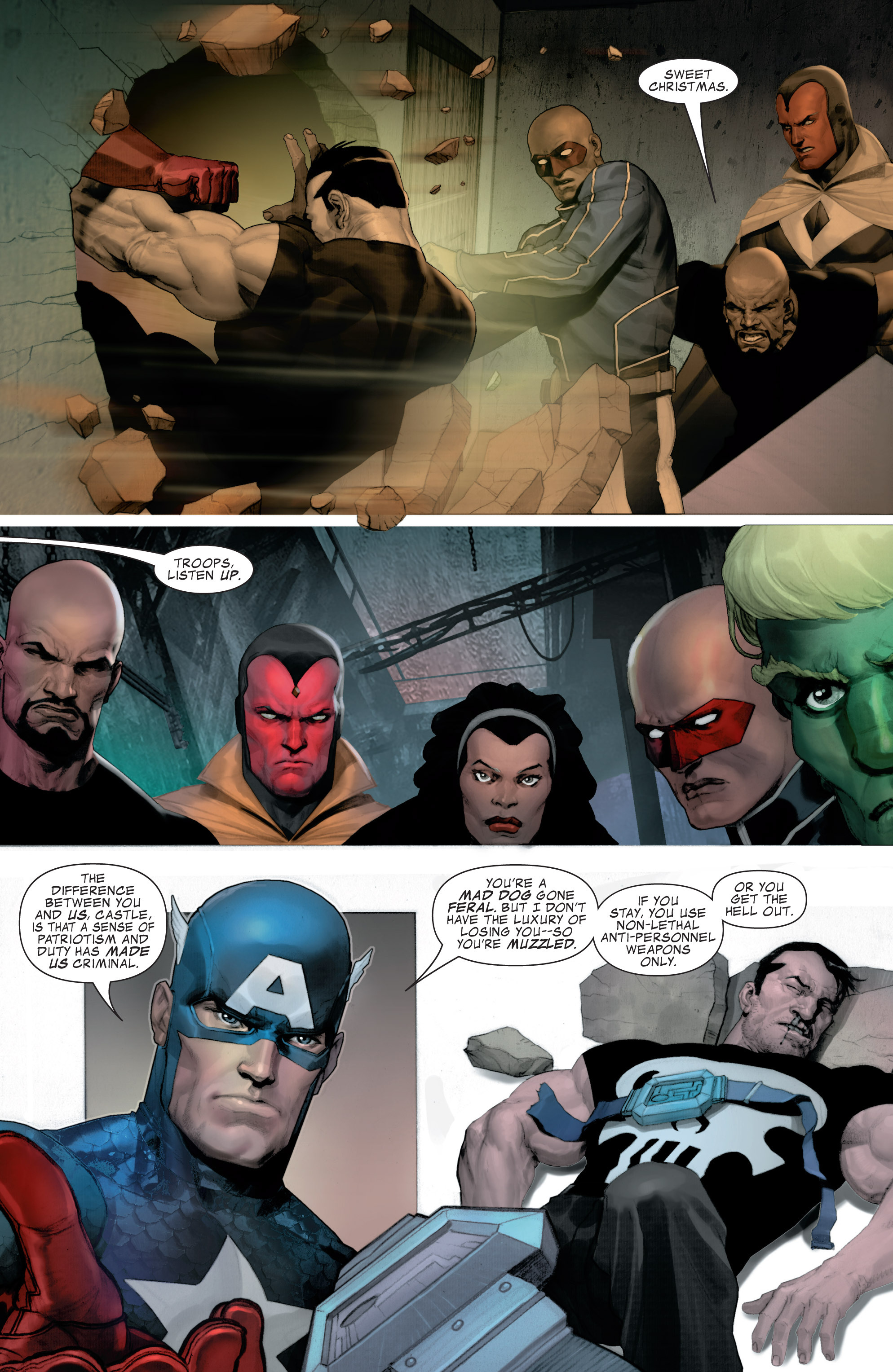Read online Punisher War Journal comic -  Issue #2 - 7