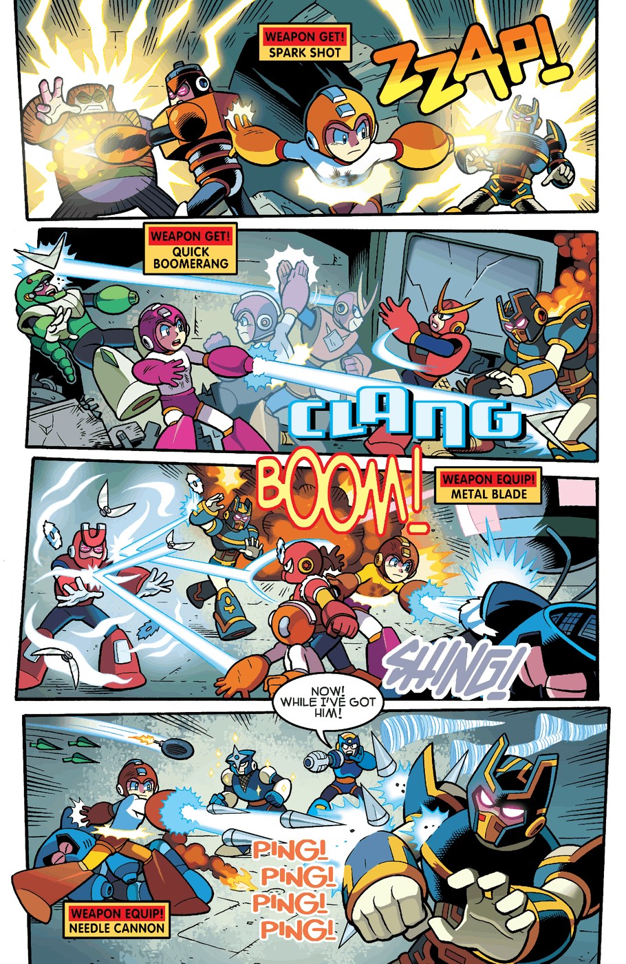 Read online Mega Man comic -  Issue #32 - 6