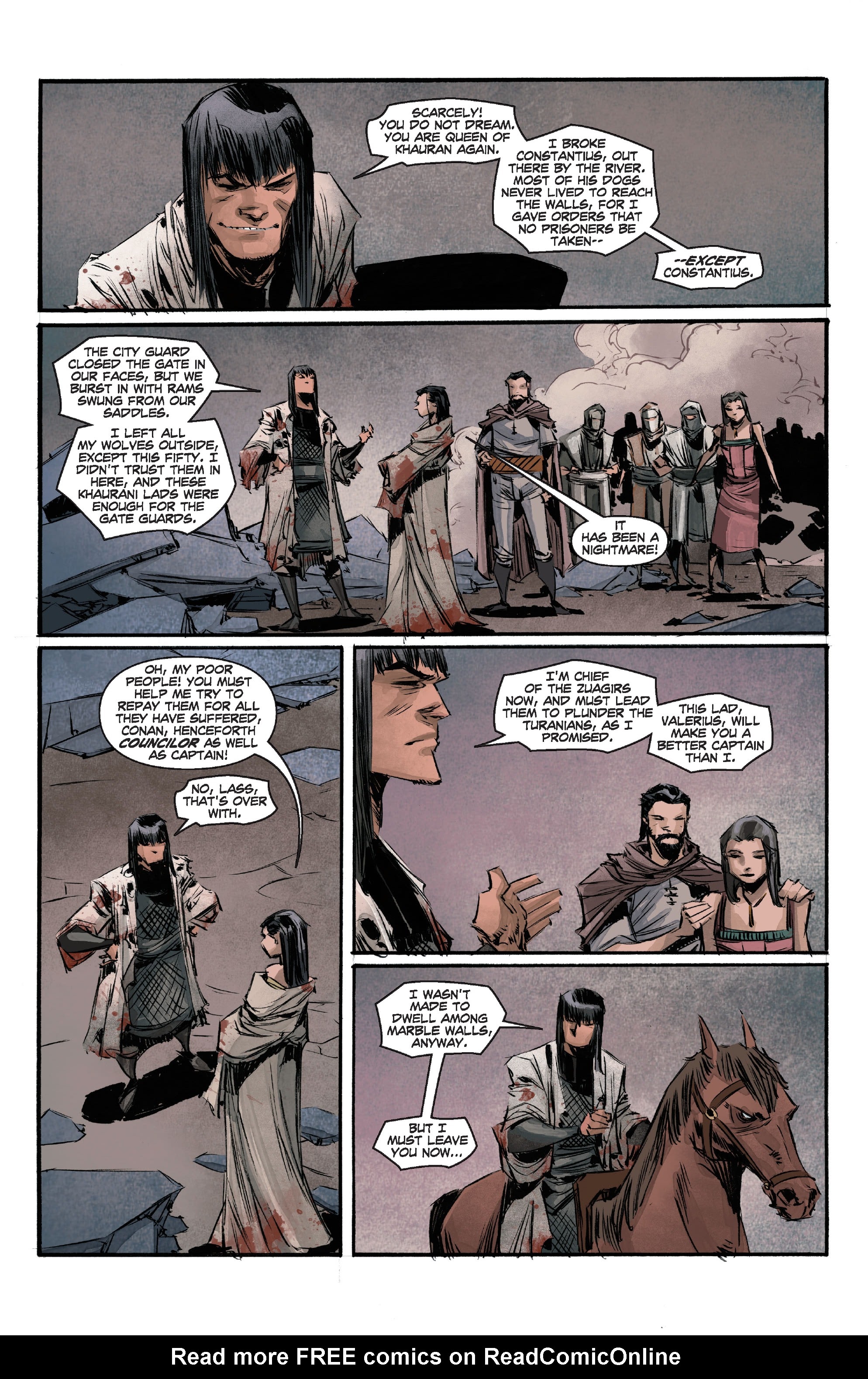 Read online Conan Chronicles Epic Collection comic -  Issue # TPB Blood In His Wake (Part 2) - 31