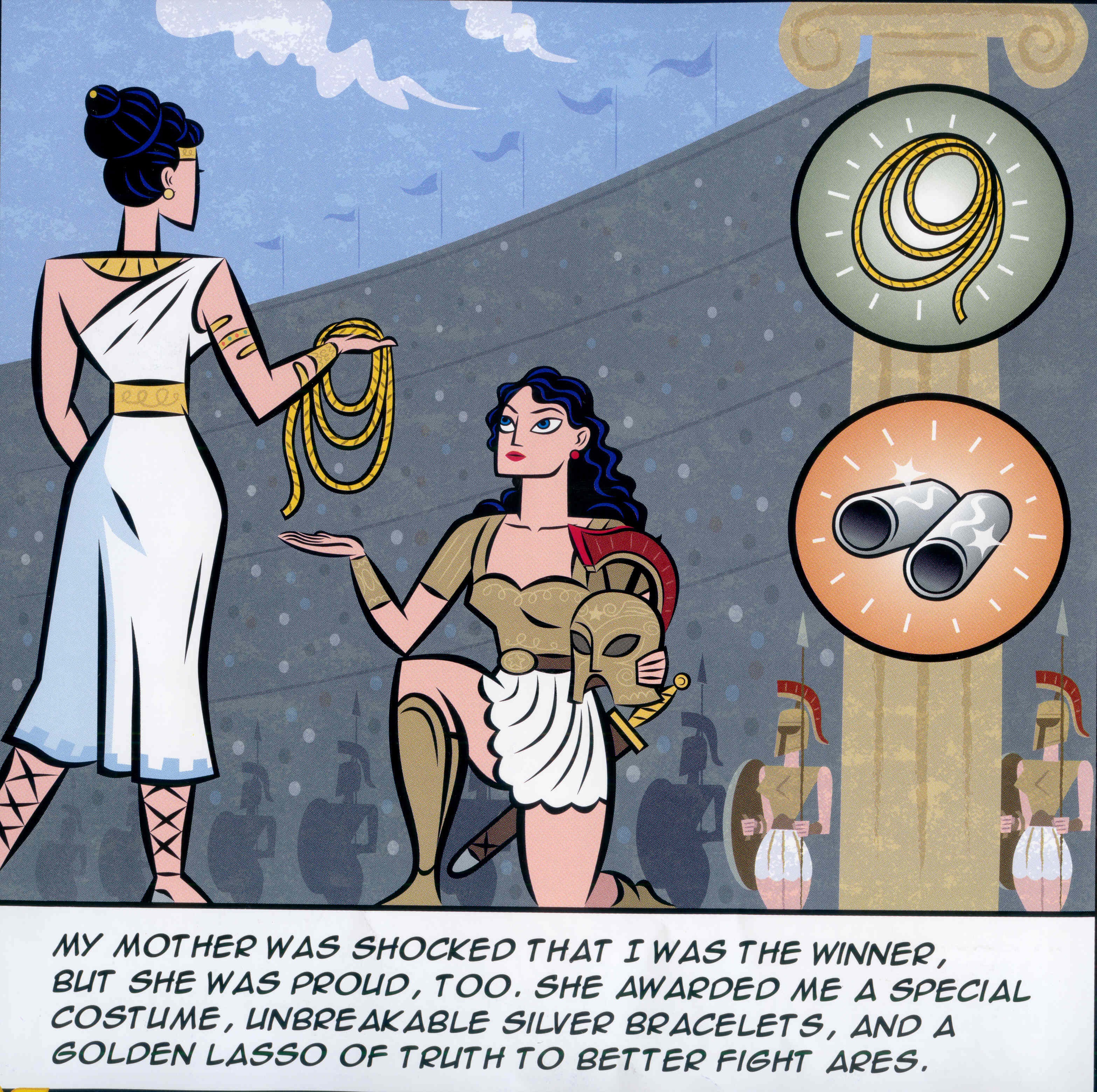 Read online Wonder Woman: The Story of the Amazon Princess comic -  Issue # Full - 22