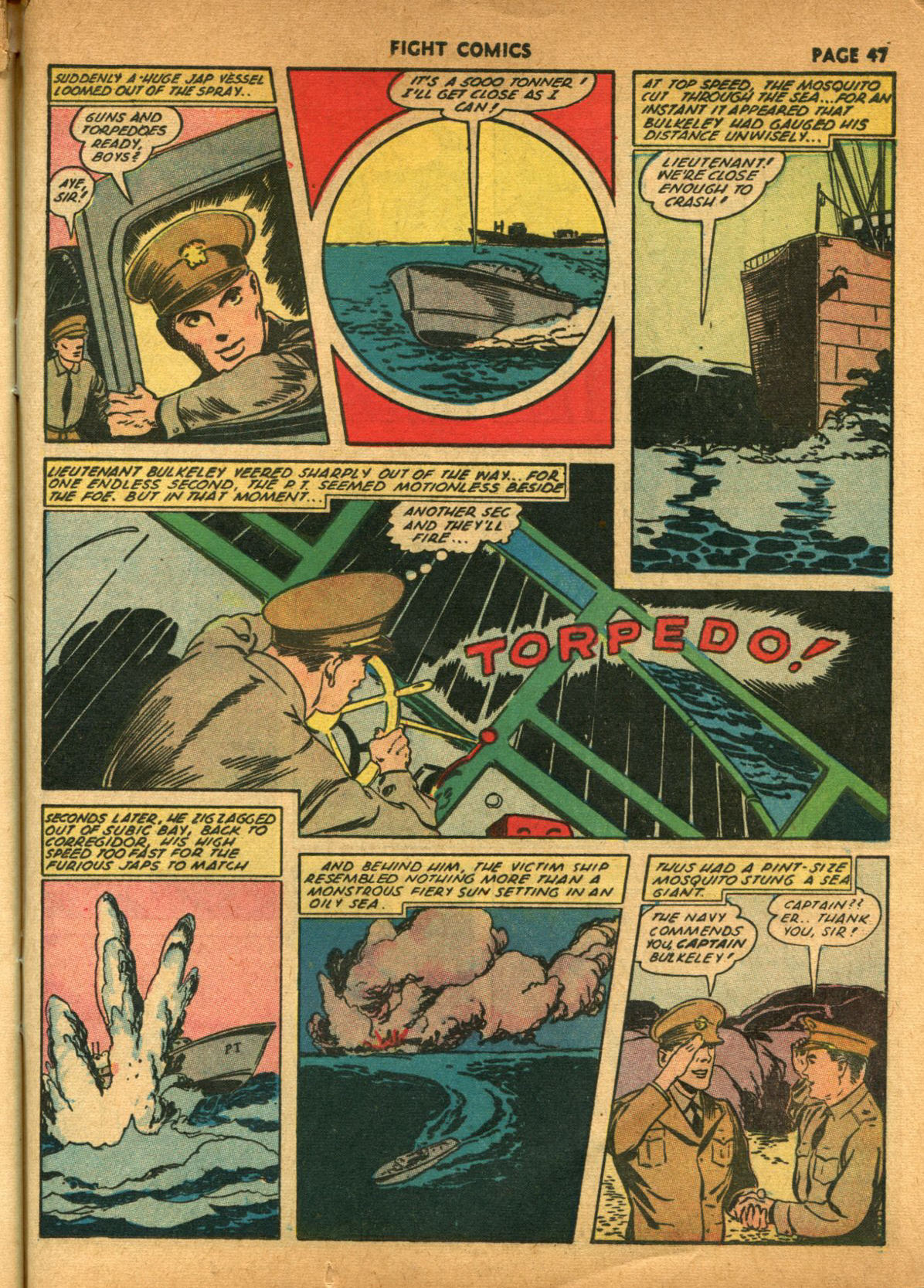 Read online Fight Comics comic -  Issue #21 - 49