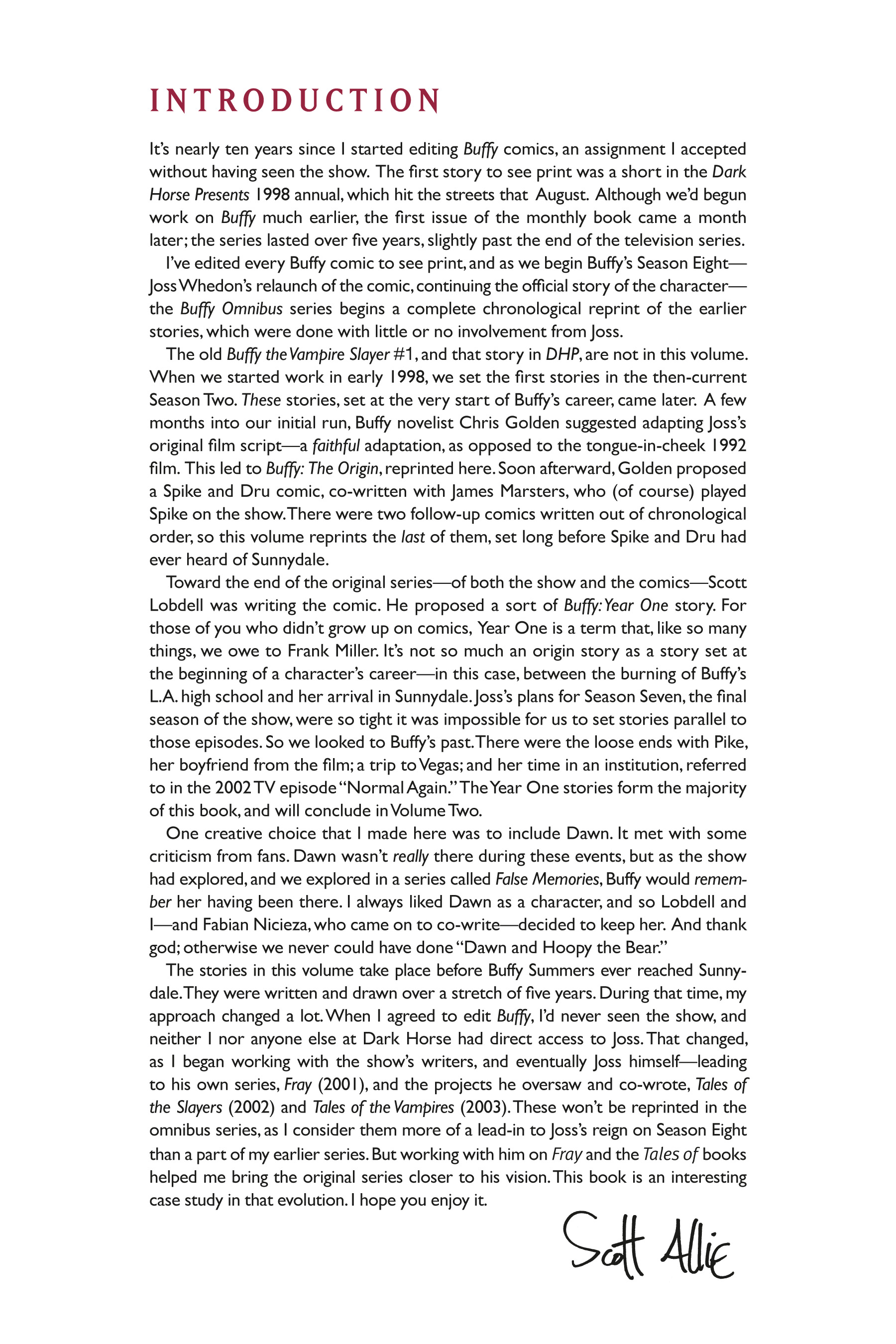 Read online Buffy the Vampire Slayer: Omnibus comic -  Issue # TPB 1 - 7