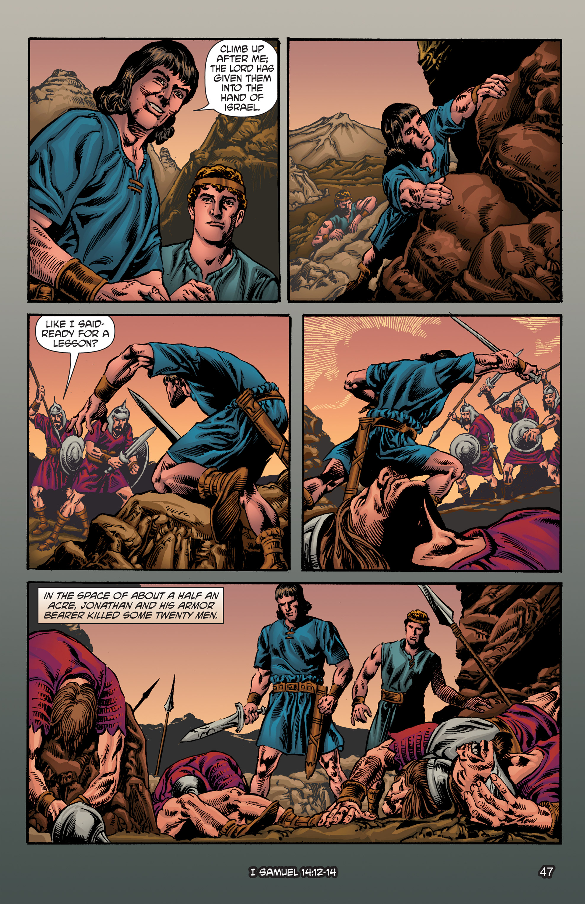 Read online The Kingstone Bible comic -  Issue #5 - 52