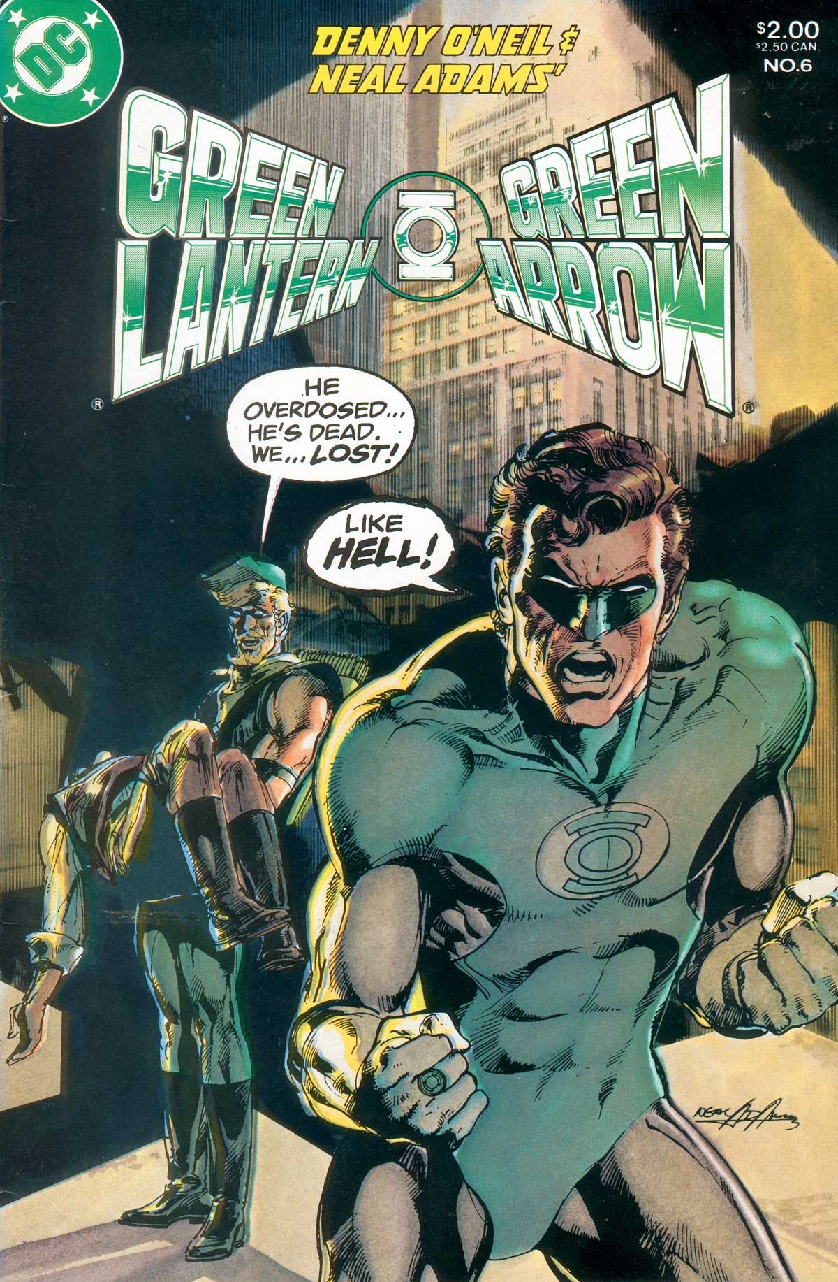Read online Green Lantern/Green Arrow comic -  Issue #6 - 1