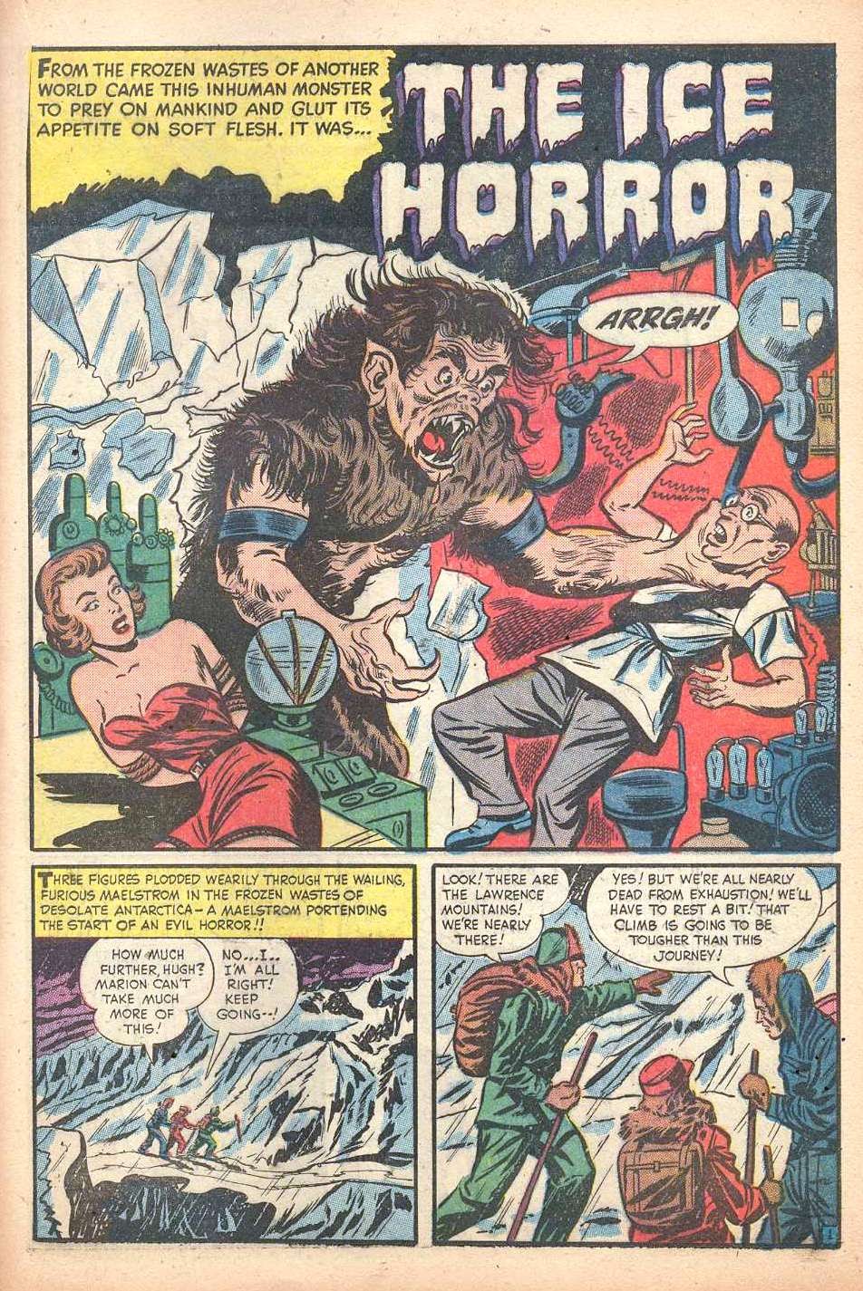 Read online Chamber of Chills (1951) comic -  Issue #9 - 21