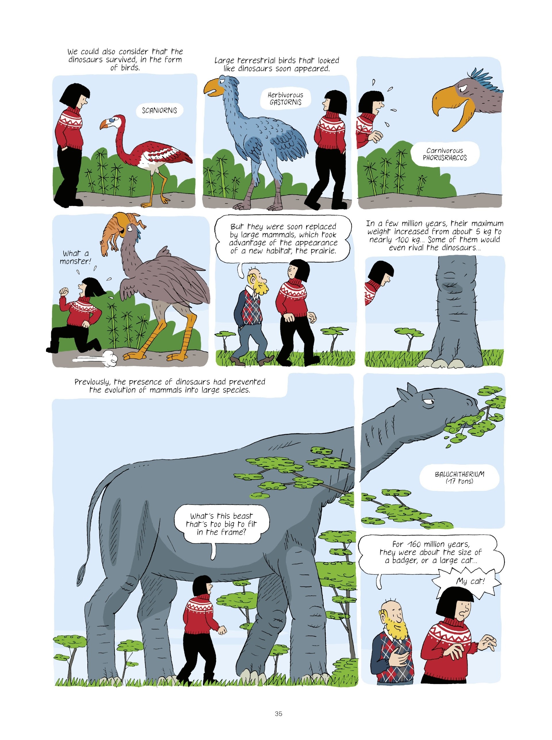 Read online Extinctions: Twilight of the Species comic -  Issue # TPB - 35