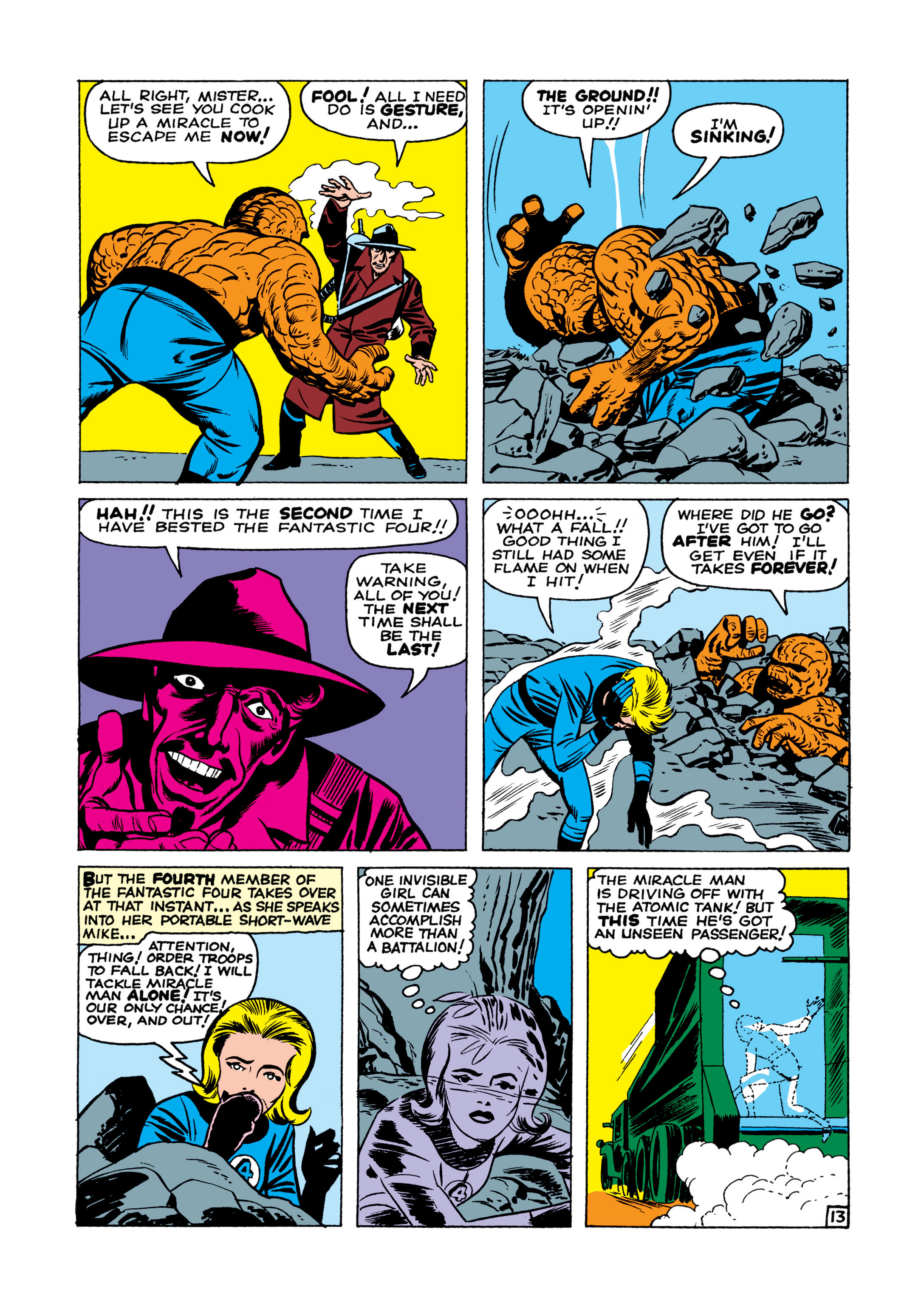 Read online Fantastic Four (1961) comic -  Issue #3 - 14
