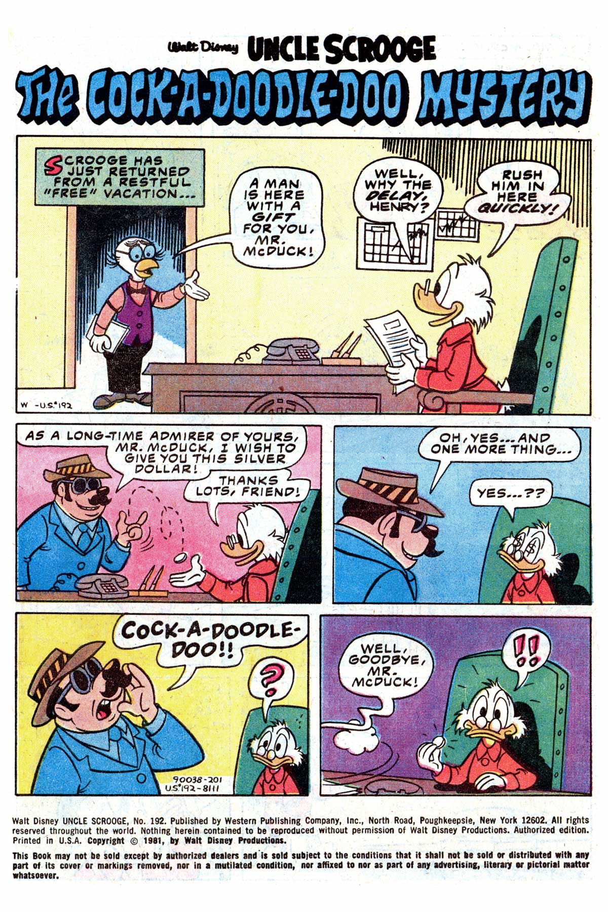 Read online Uncle Scrooge (1953) comic -  Issue #192 - 3