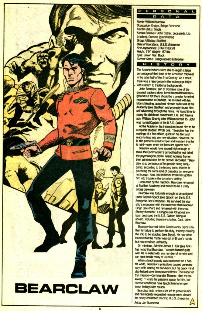 Read online Who's Who in Star Trek comic -  Issue #1 - 8