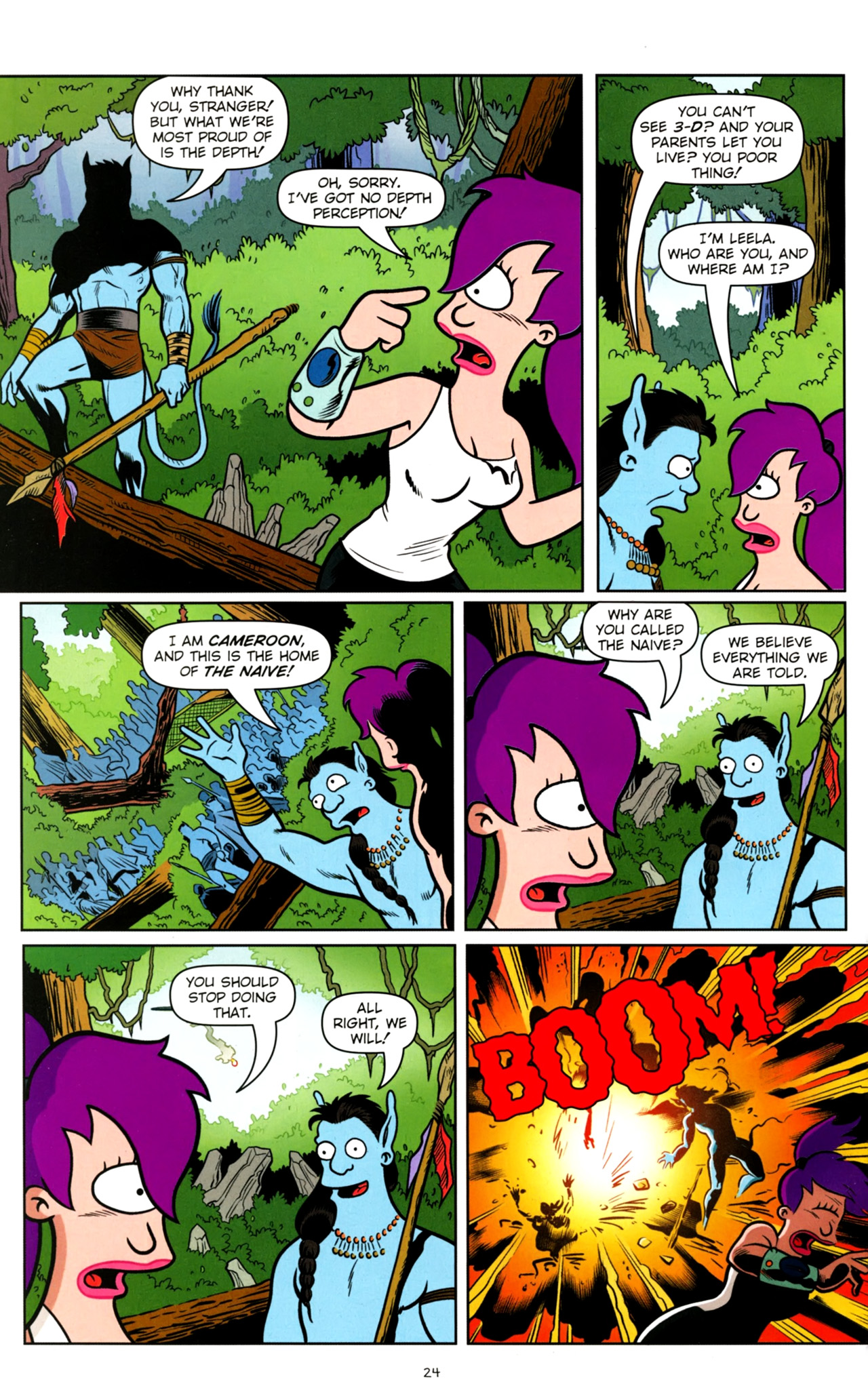 Read online Futurama Comics comic -  Issue #55 - 20