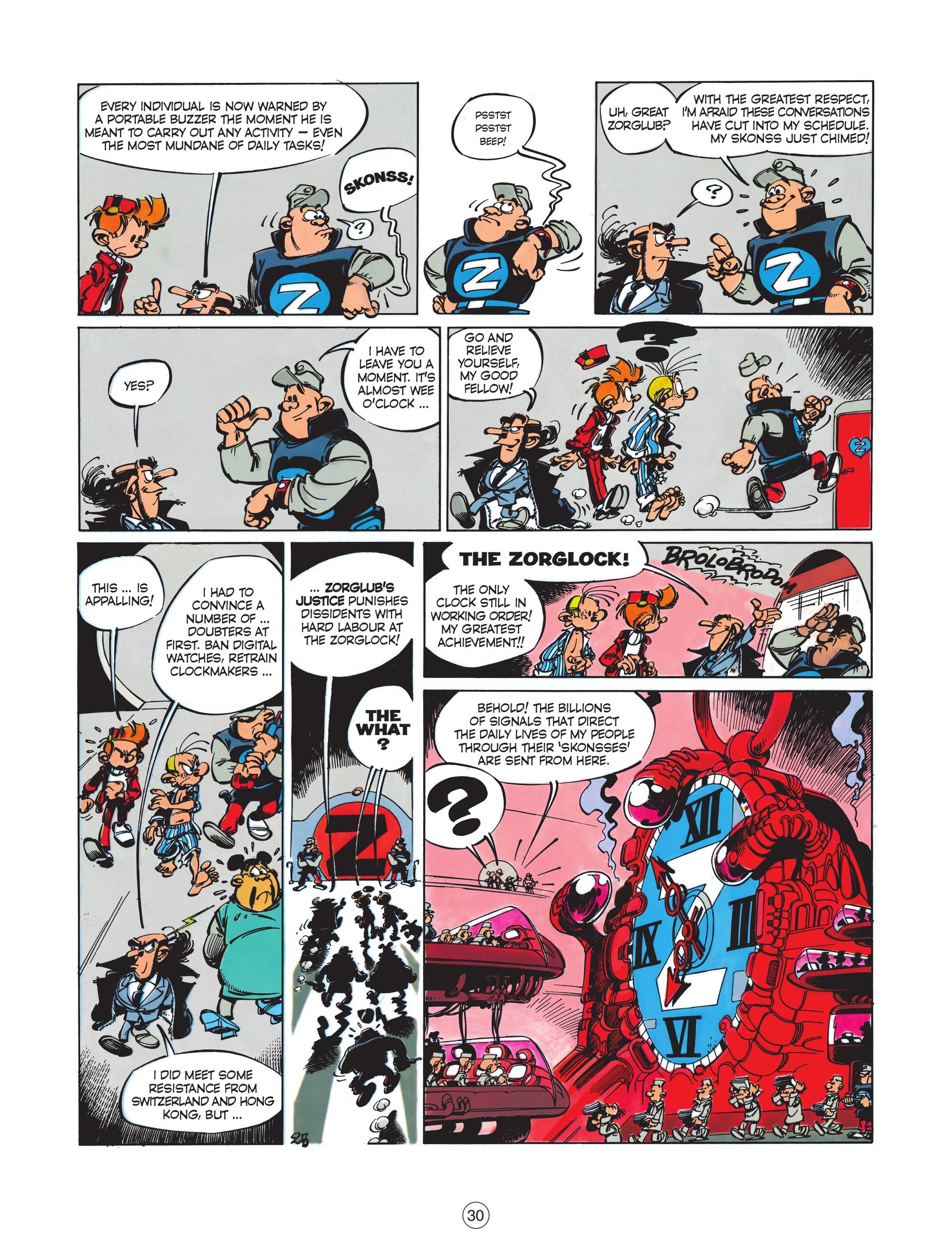 Read online Spirou & Fantasio (2009) comic -  Issue #16 - 32