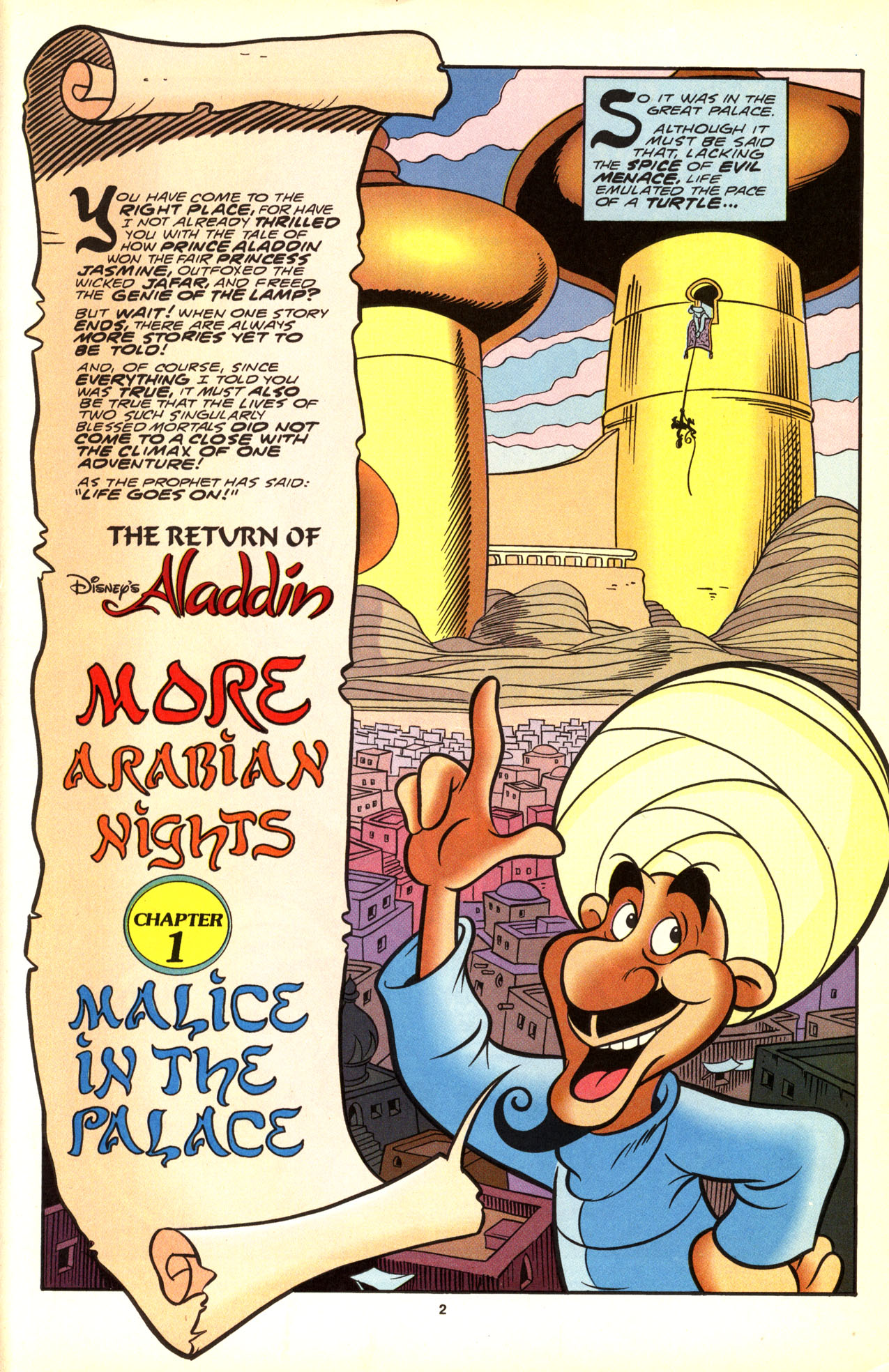 Read online The Return of Disney's Aladdin comic -  Issue #1 - 4