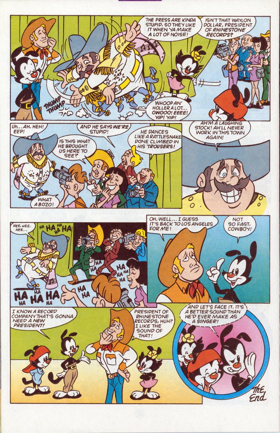 Read online Animaniacs comic -  Issue #3 - 34