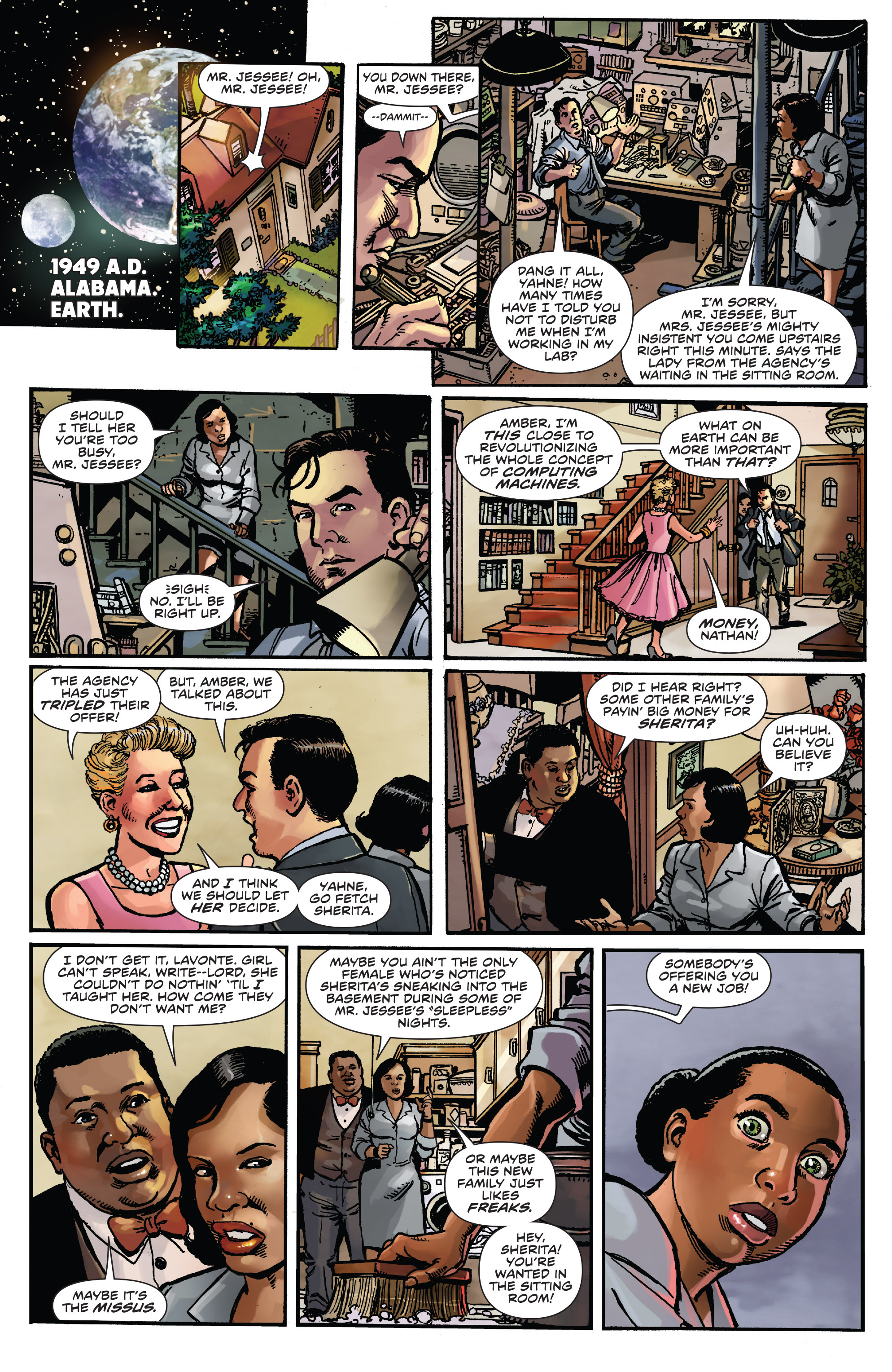 Read online George Pérez's Sirens comic -  Issue #1 - 18