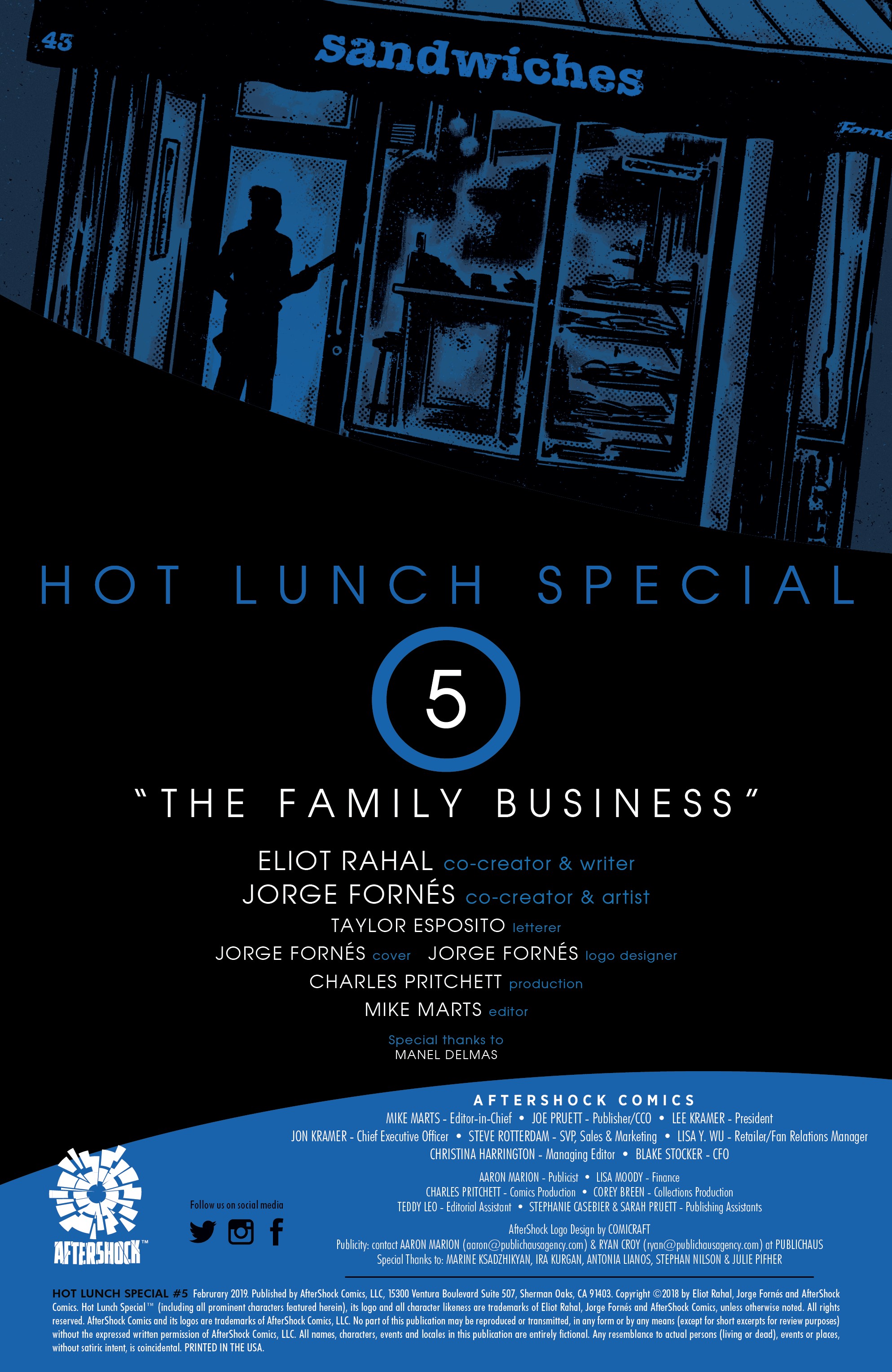 Read online Hot Lunch Special comic -  Issue #5 - 2