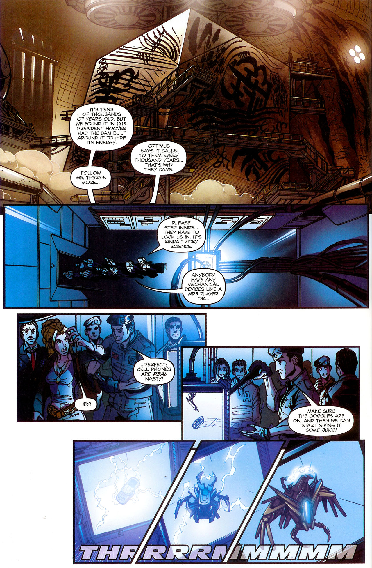 Read online Transformers: The Movie Adaptation comic -  Issue #4 - 4