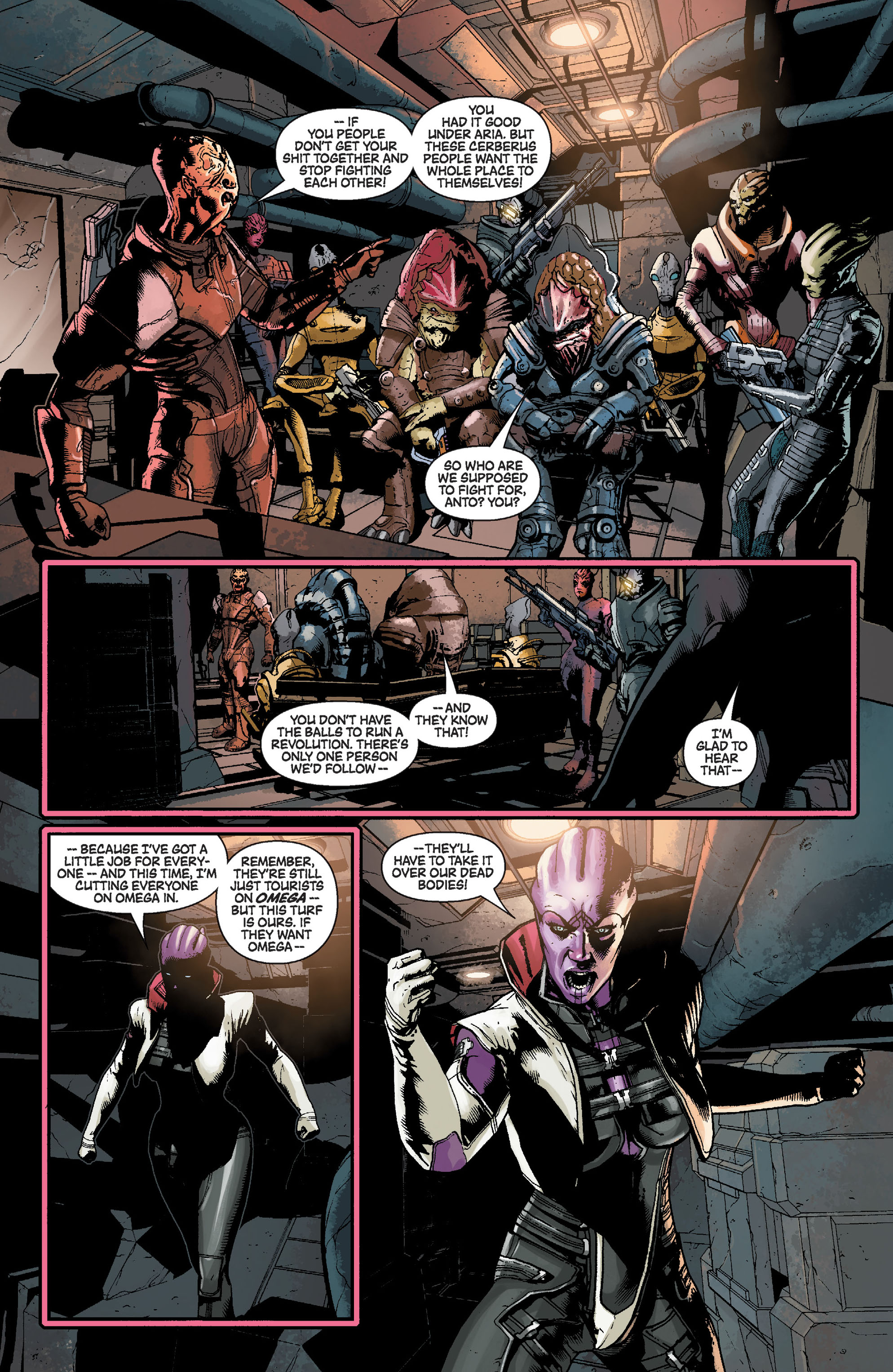 Read online Mass Effect: Invasion comic -  Issue # TPB - 73